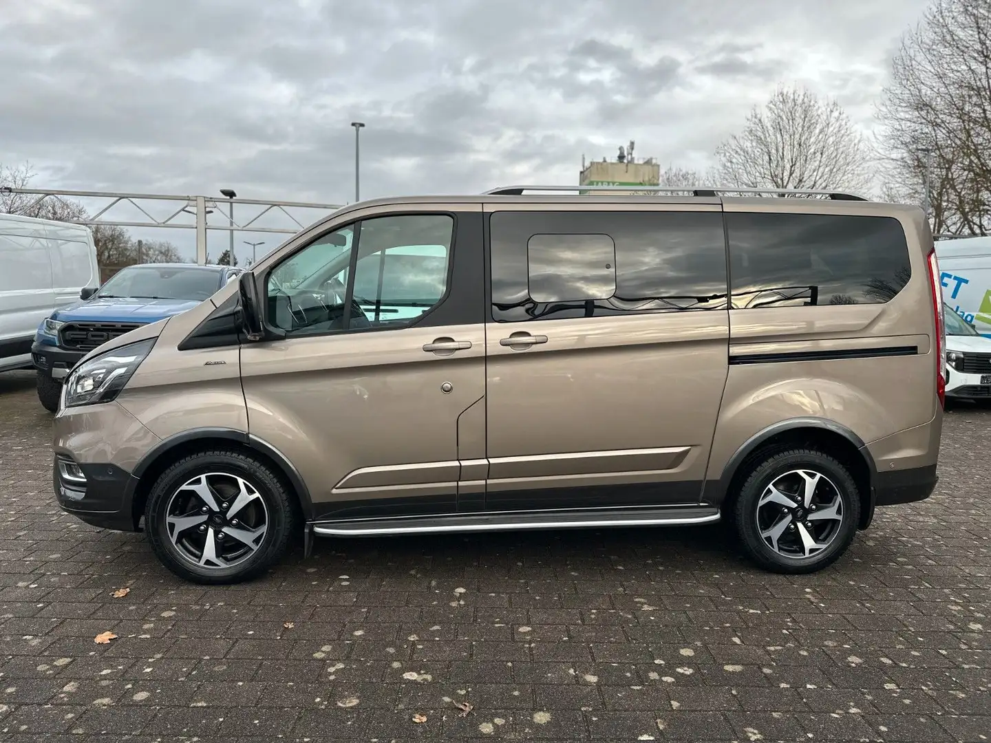 Ford Tourneo Custom Kombi 320 Active #AHK #BLIS #DAB Silber - 2