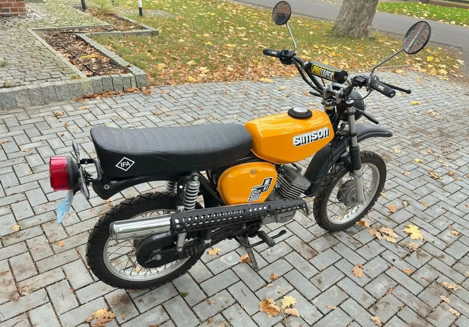 Simson S 51 B2-4 Žlutá - 2