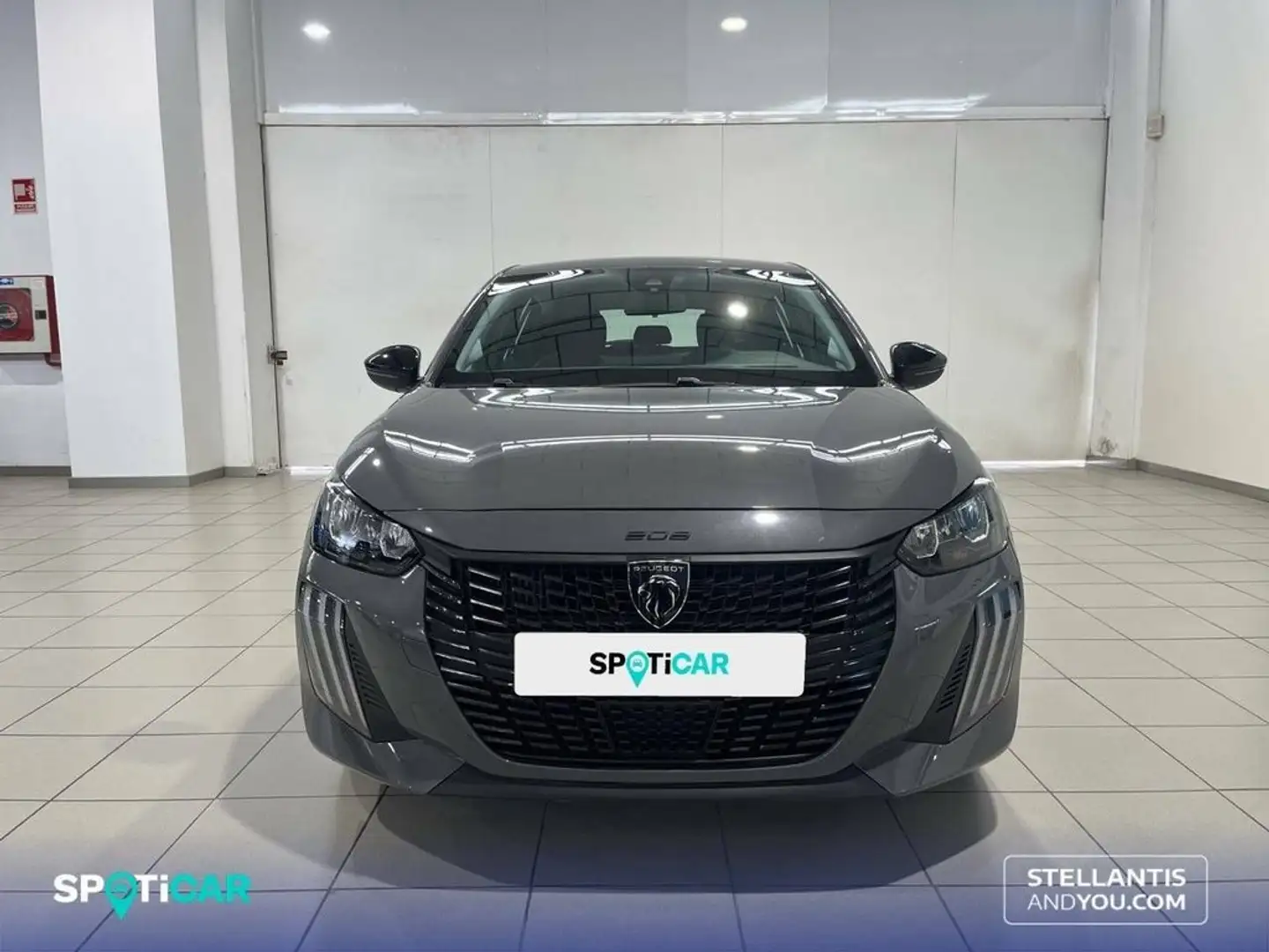 Peugeot 208 Puretech 100 Active Gris - 2