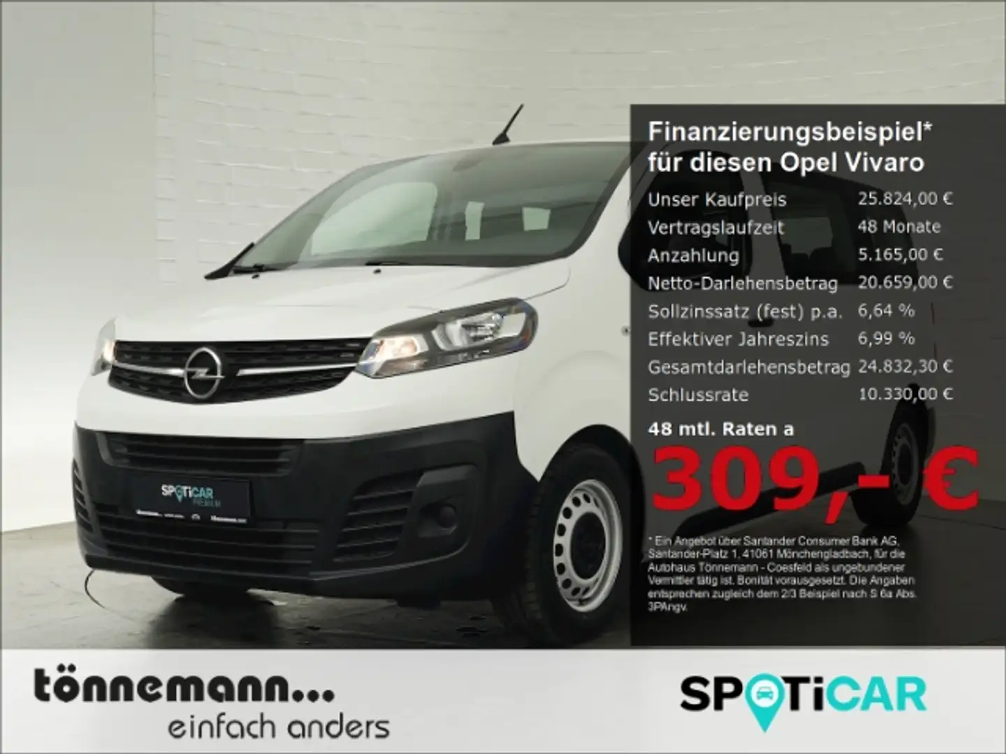 Opel Vivaro C KOMBI M CDTI 9-SITZER+NAVI+DOPPELSITZBANK+SCHIEB Weiß - 1