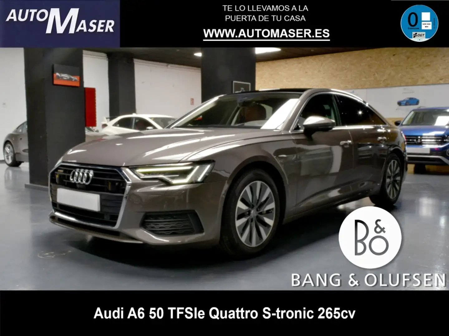 Audi A6 50 TFSIe quattro-ultra S tronic Marrone - 1