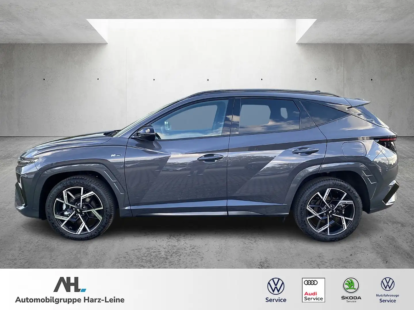 Hyundai TUCSON 1.6 T-GDI "N-Line" 2WD DSG/NAVI/LED/RFK Gris - 2