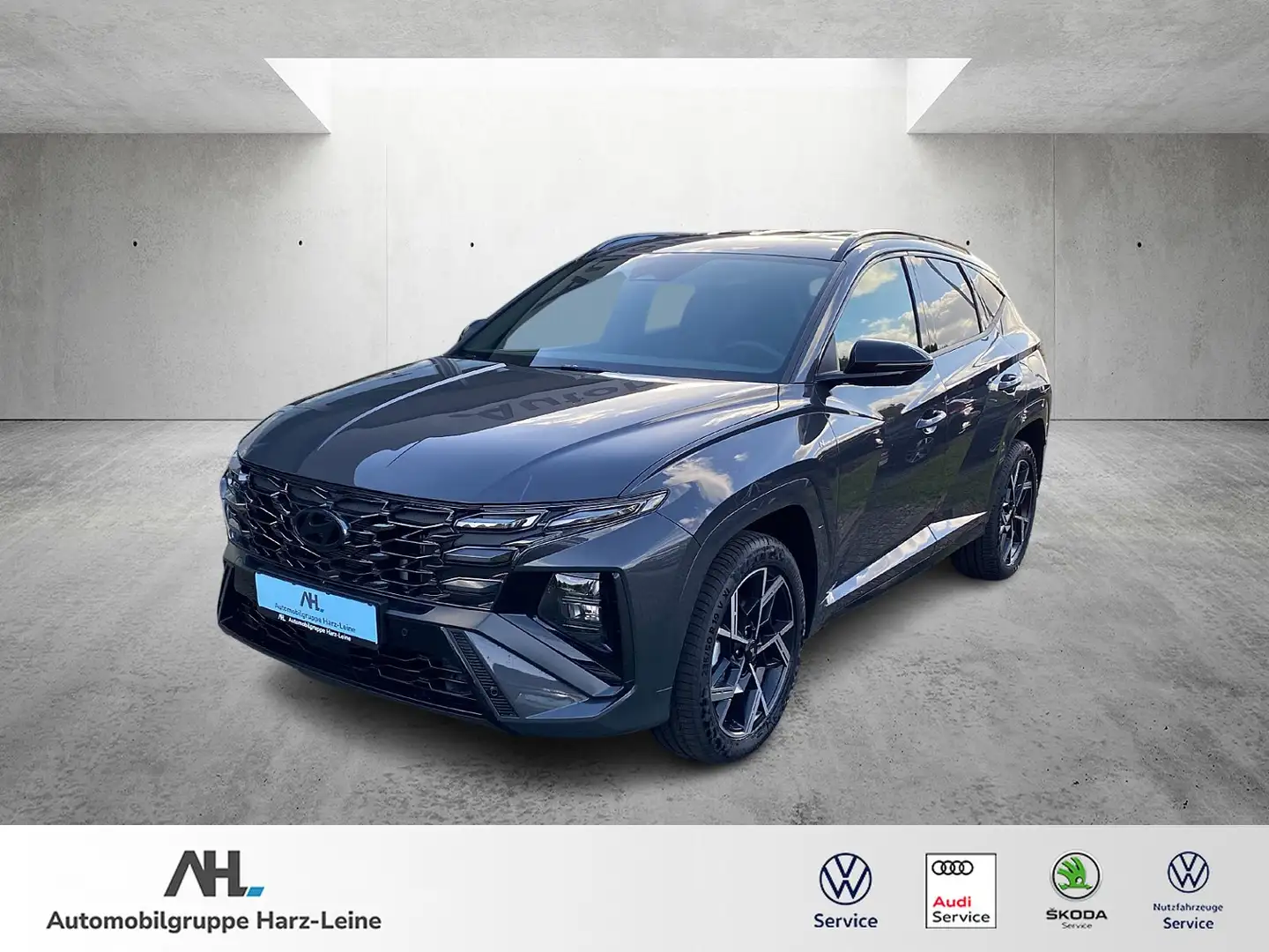 Hyundai TUCSON 1.6 T-GDI "N-Line" 2WD DSG/NAVI/LED/RFK Gris - 1