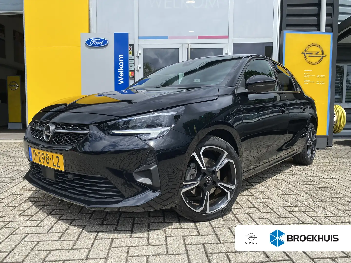 Opel Corsa 1.2 100PK GS Line | LED KOPLAMPEN| CLIMATE CONTROL Zwart - 1
