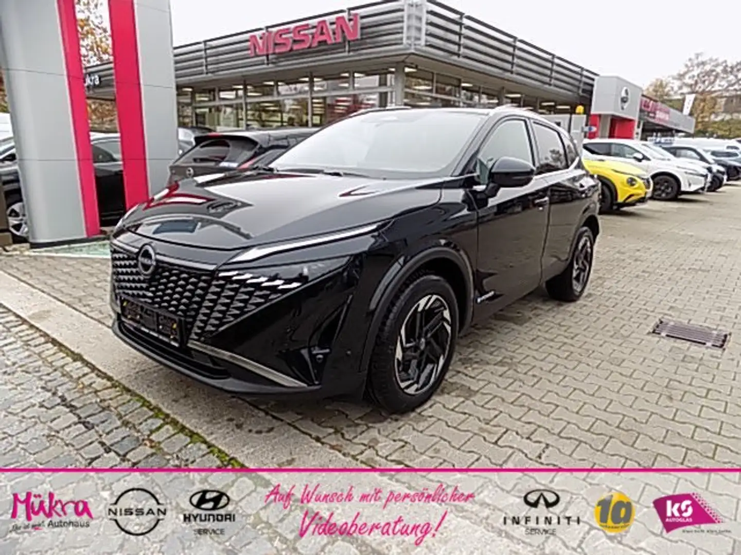 Nissan Qashqai N-Connecta 1.5 VCT e-POWER 190PS AT Komfort Paket Schwarz - 1