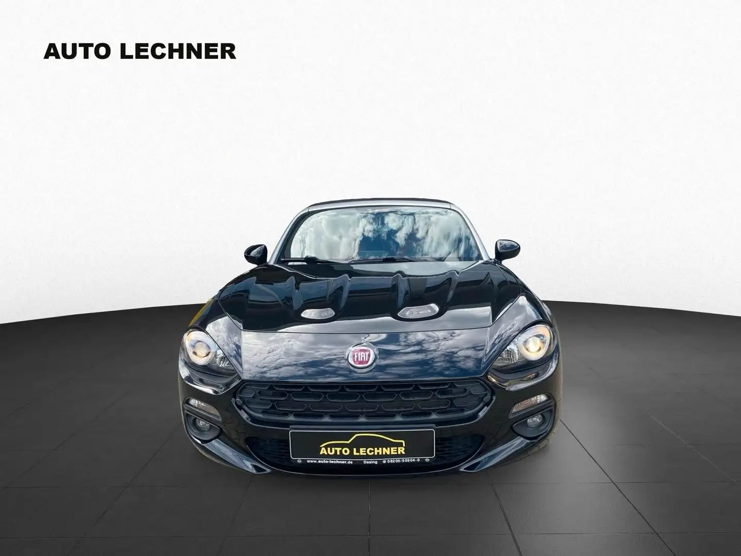 Fiat 124 Spider Lusso*DAB*SHZ*KLIMAAUTO*PDC*LEDER* Schwarz - 2
