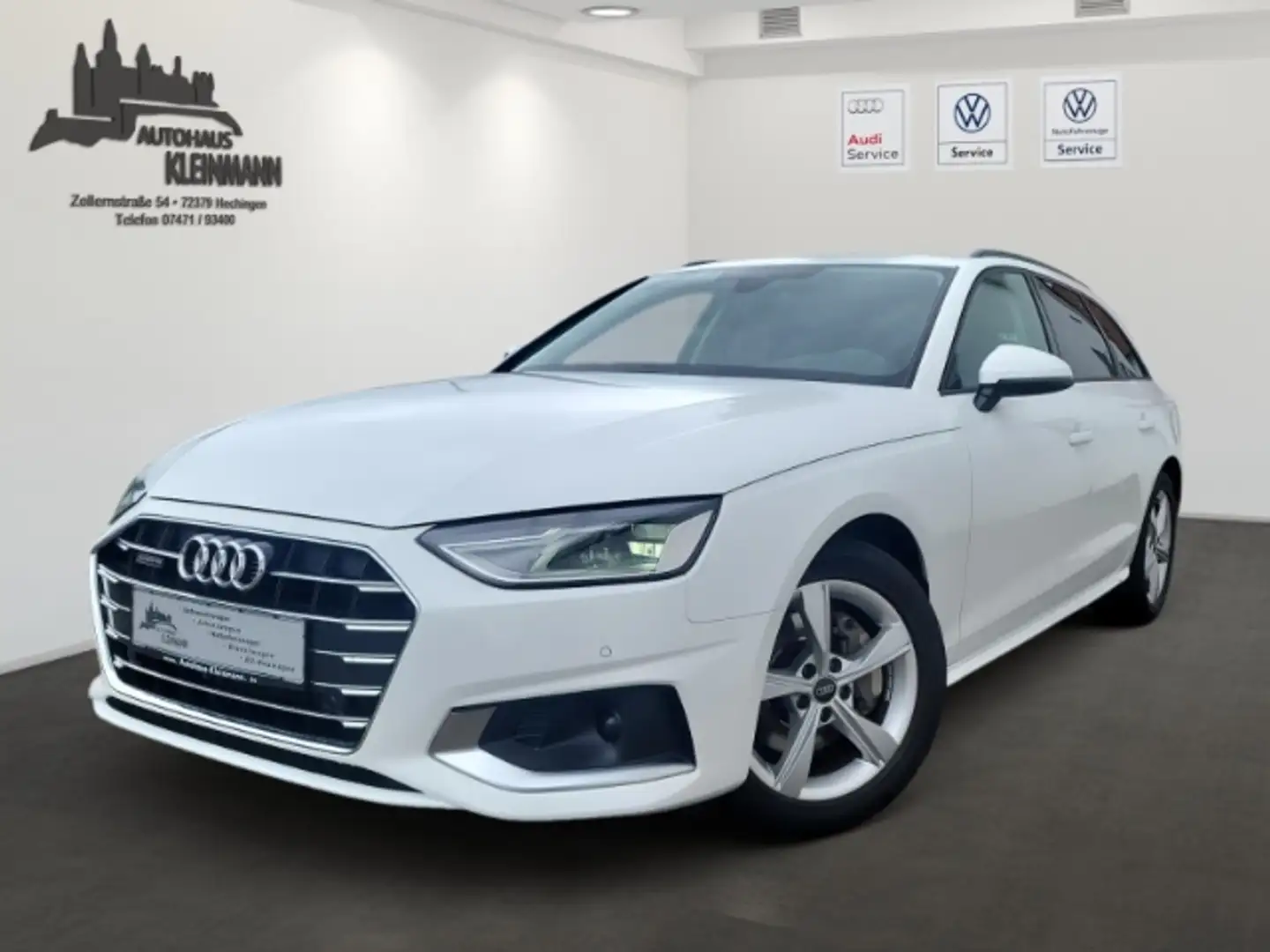 Audi A4 2.0 EU6d Avant 40 TDI quattro advanced (EURO 6d)AH Blanc - 1