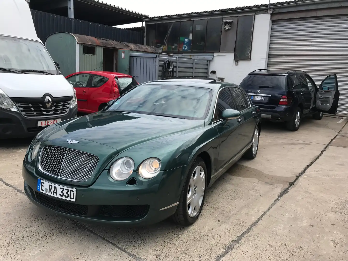 Bentley Flying Spur Continental Zielony - 1