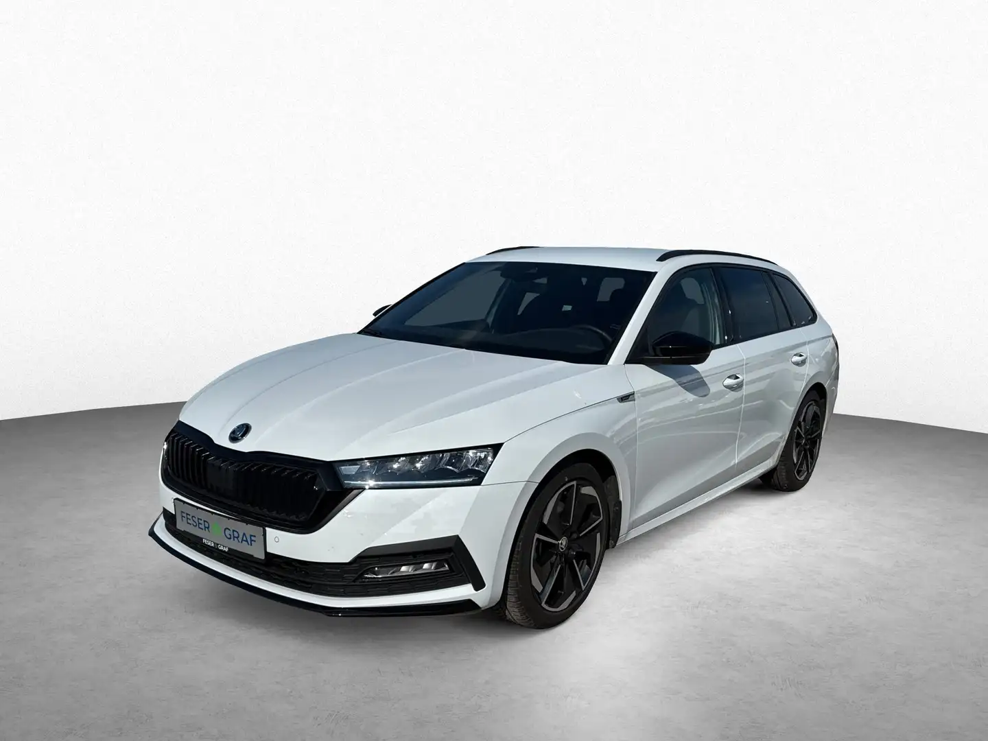 Skoda Octavia Combi Sportline 4x4 2.0 TSI DSG Weiß - 1