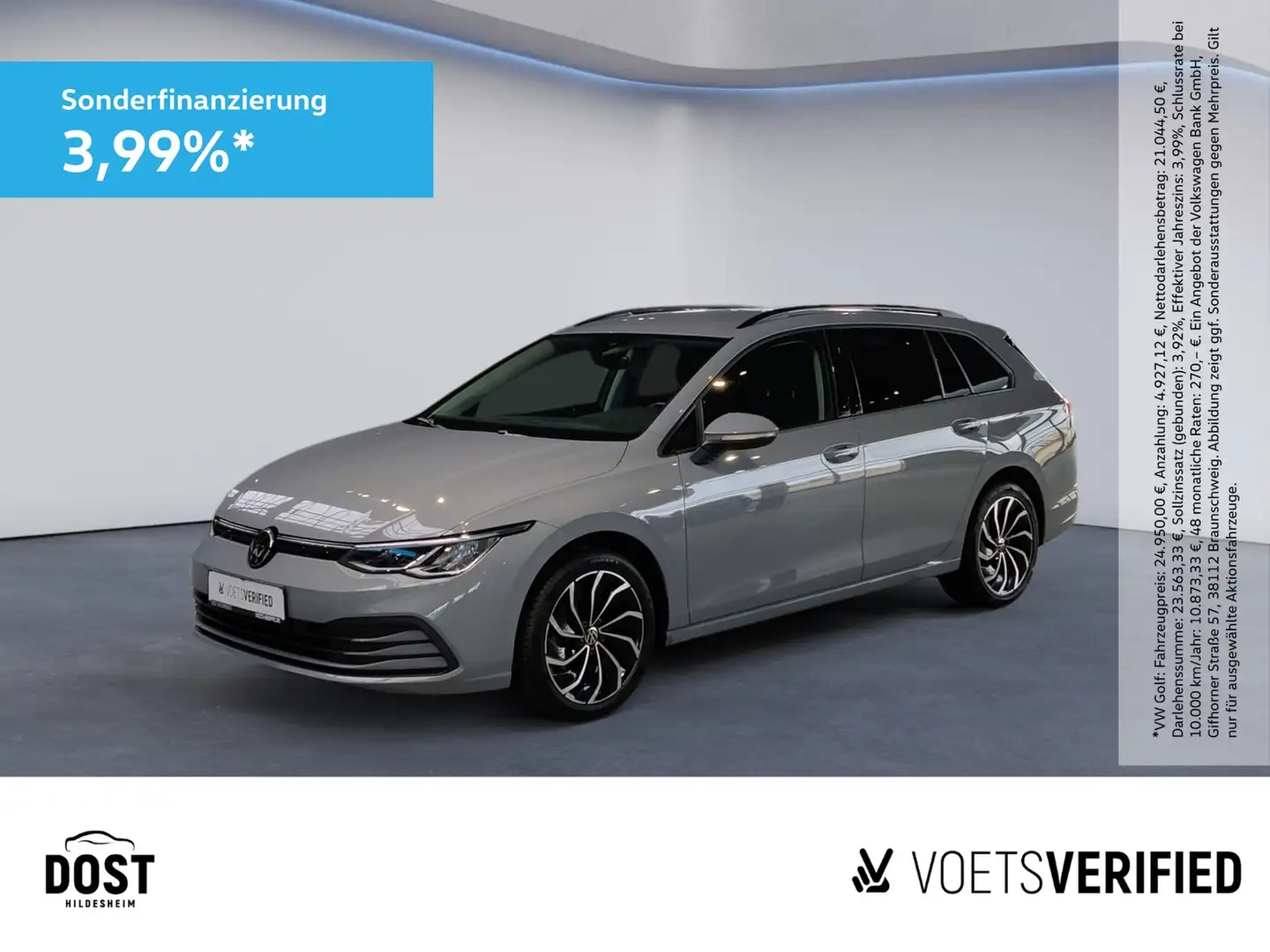 Volkswagen Golf VIII Variant 1.5 TSI Life DAB+KEYLESS+LED Gris - 1
