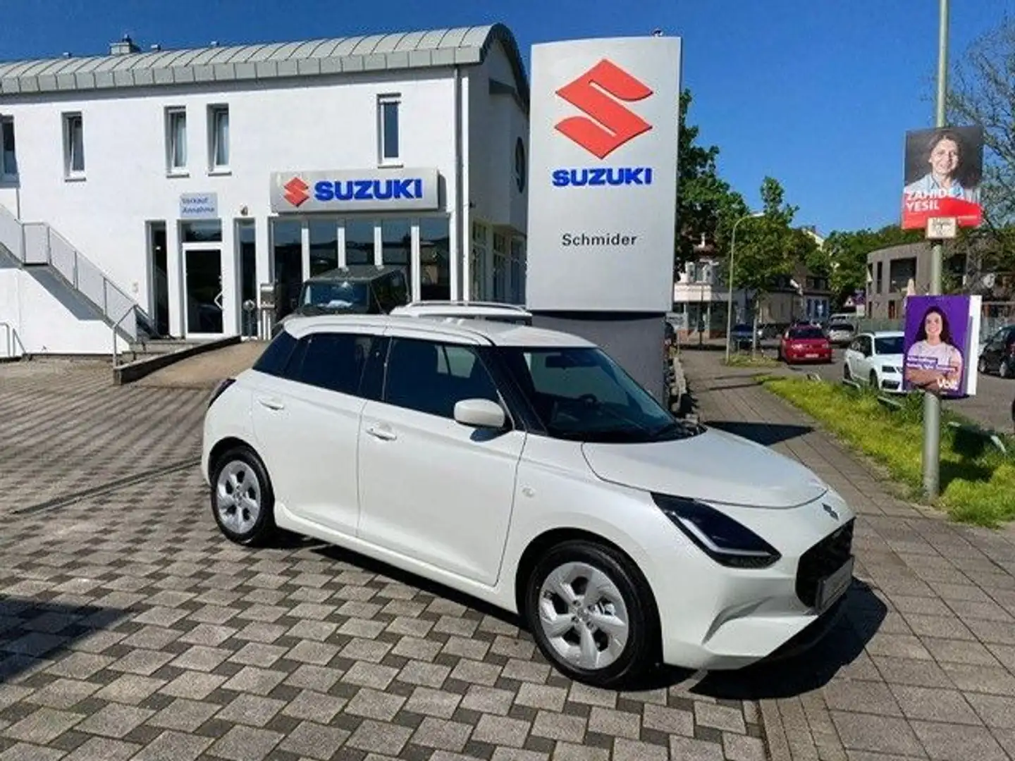 Suzuki Swift 1.2 DUALJET HYBRID Comfort CVT/Navi/LED Weiß - 1