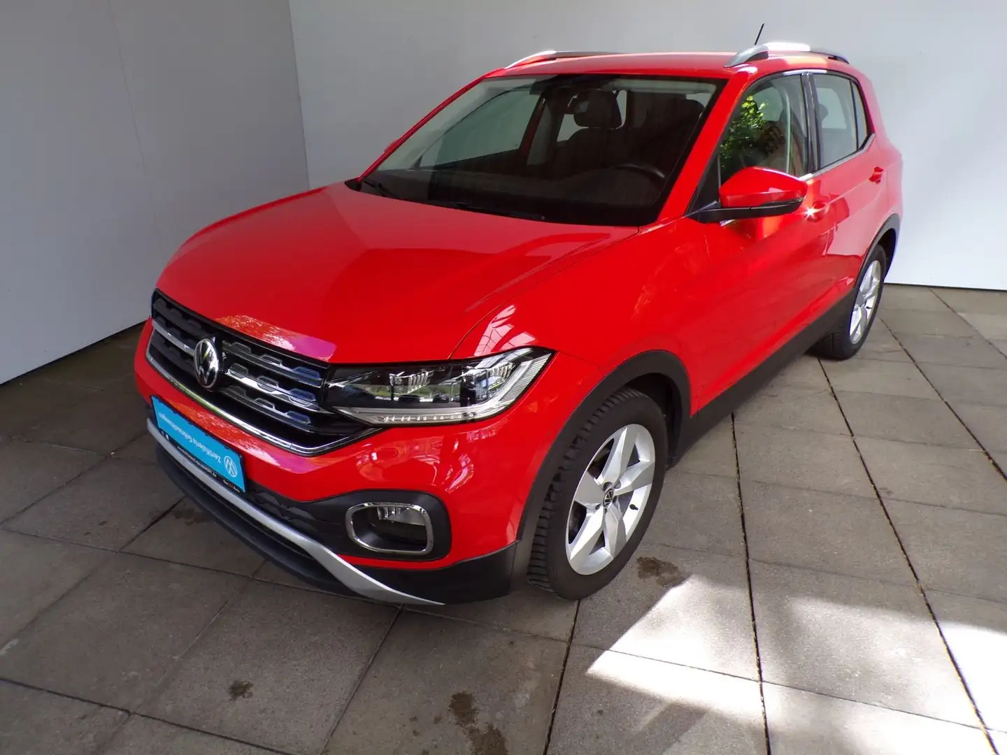 Volkswagen T-Cross T-CROSS 1.5 TSI DSG STYLE AHK+LED'S+KAMERA+NAVI Rot - 2
