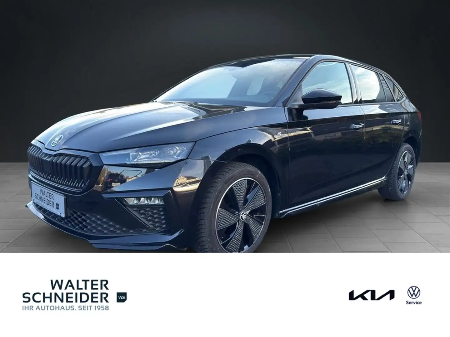 Skoda Scala 1.0 TSI DSG Monte Carlo Navi Pano Matrix S Schwarz - 1