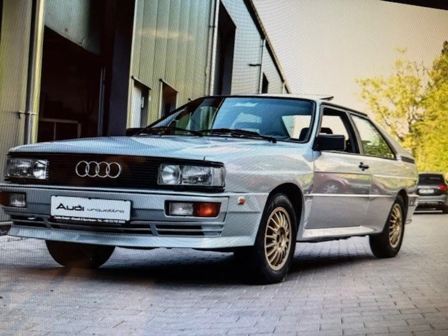 Audi Coupe Urquattro aus erster Serie Plateado - 1