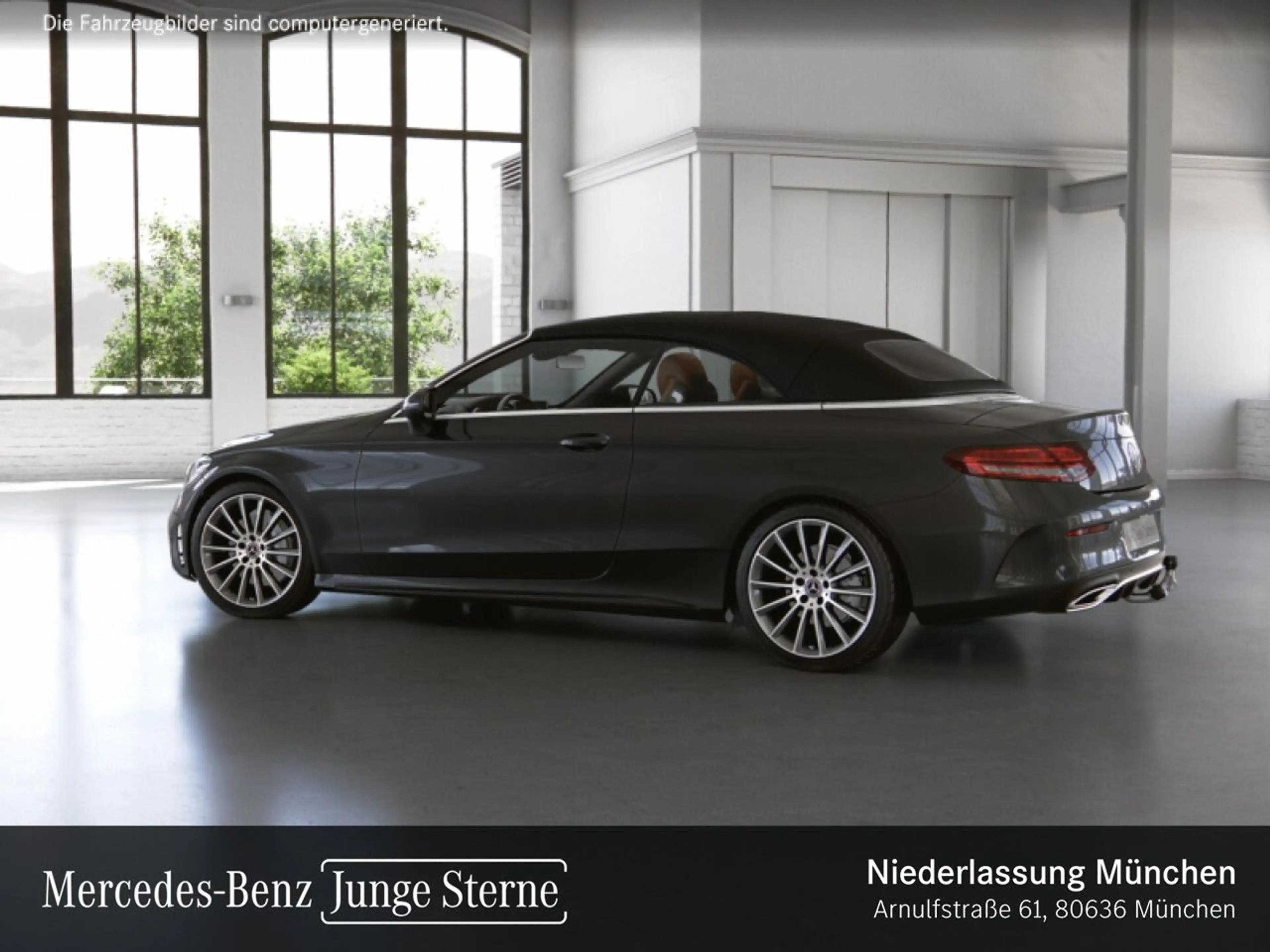 Mercedes-Benz C 400 Cabrio 4M AMG+AHK+LED+FAHRASS+KAMERA+19"+9G — photo 15