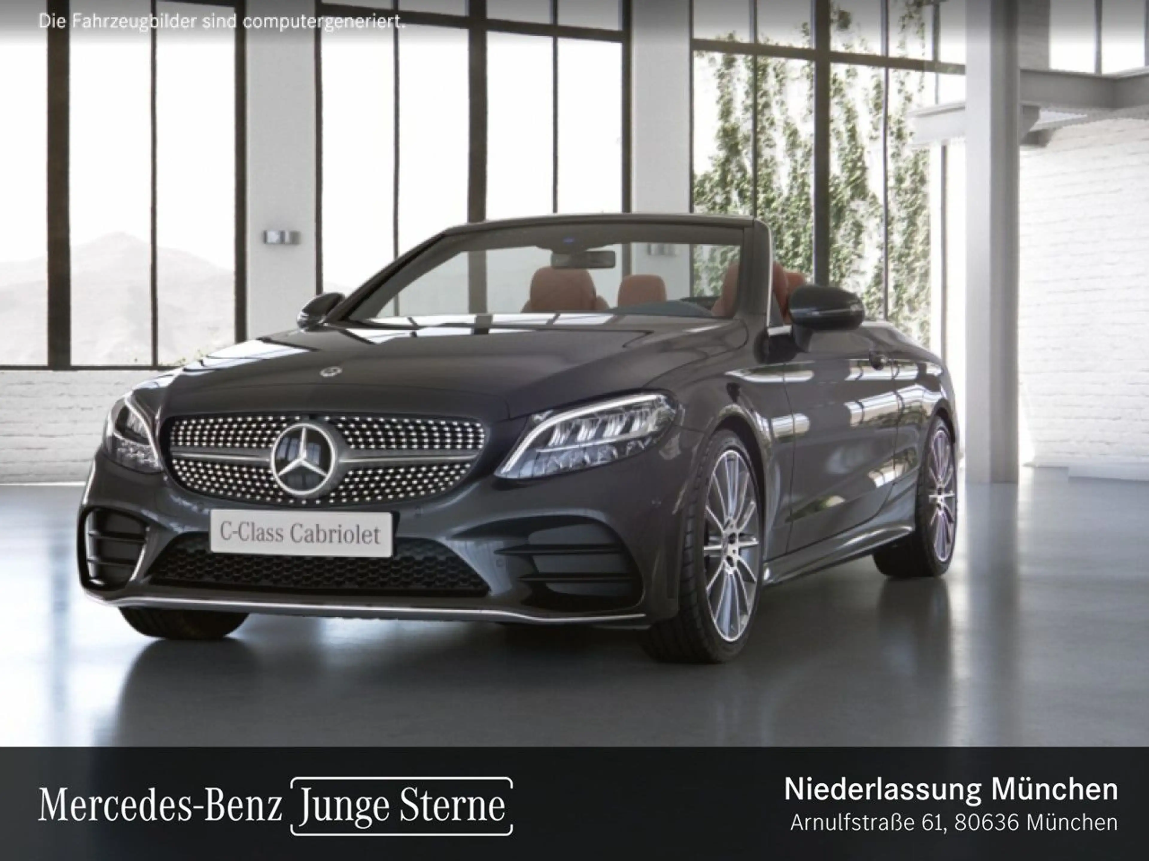 Mercedes-Benz C 400 Cabrio 4M AMG+AHK+LED+FAHRASS+KAMERA+19"+9G — photo 2