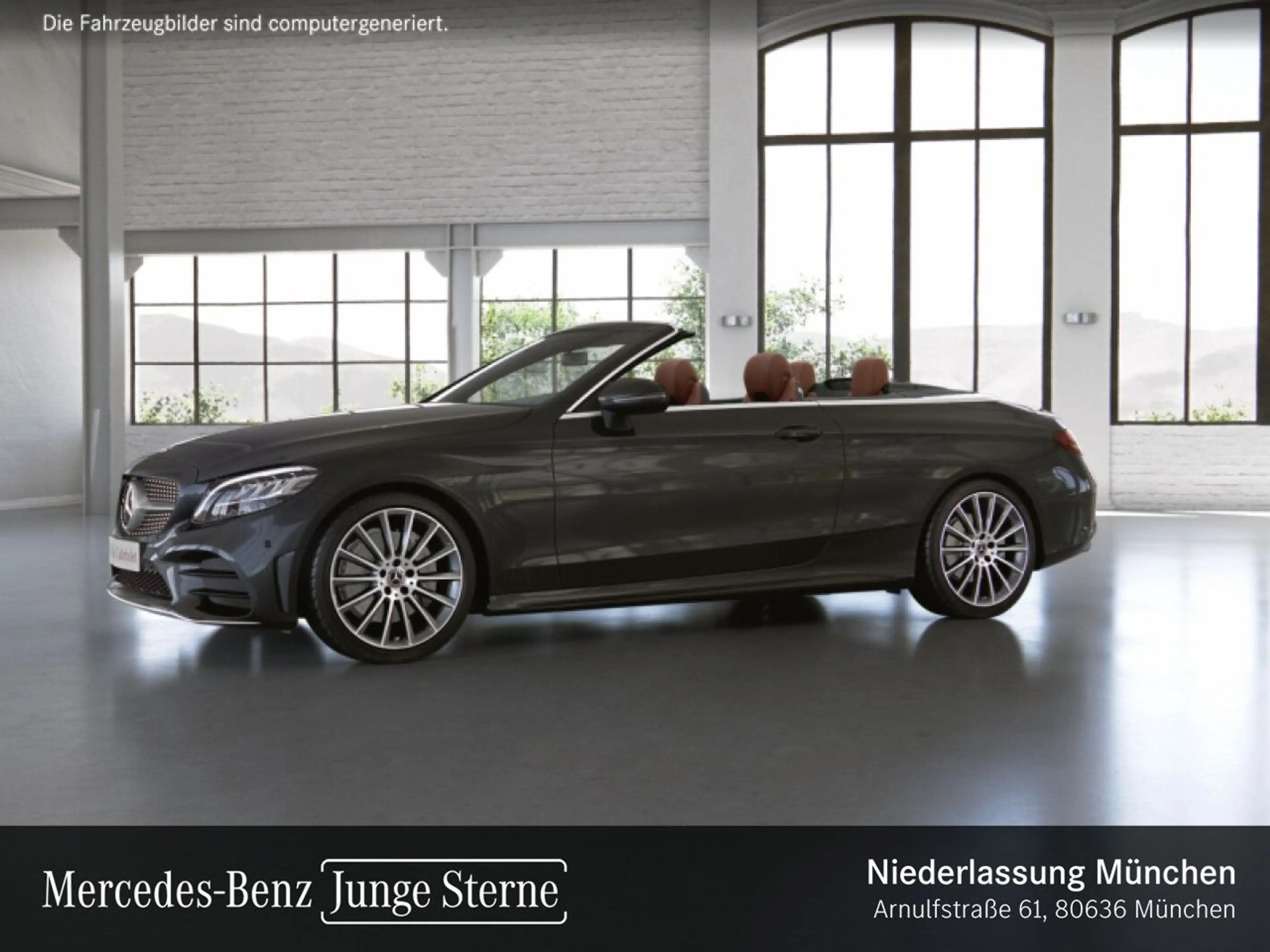 Mercedes-Benz C 400 Cabrio 4M AMG+AHK+LED+FAHRASS+KAMERA+19"+9G — photo 3