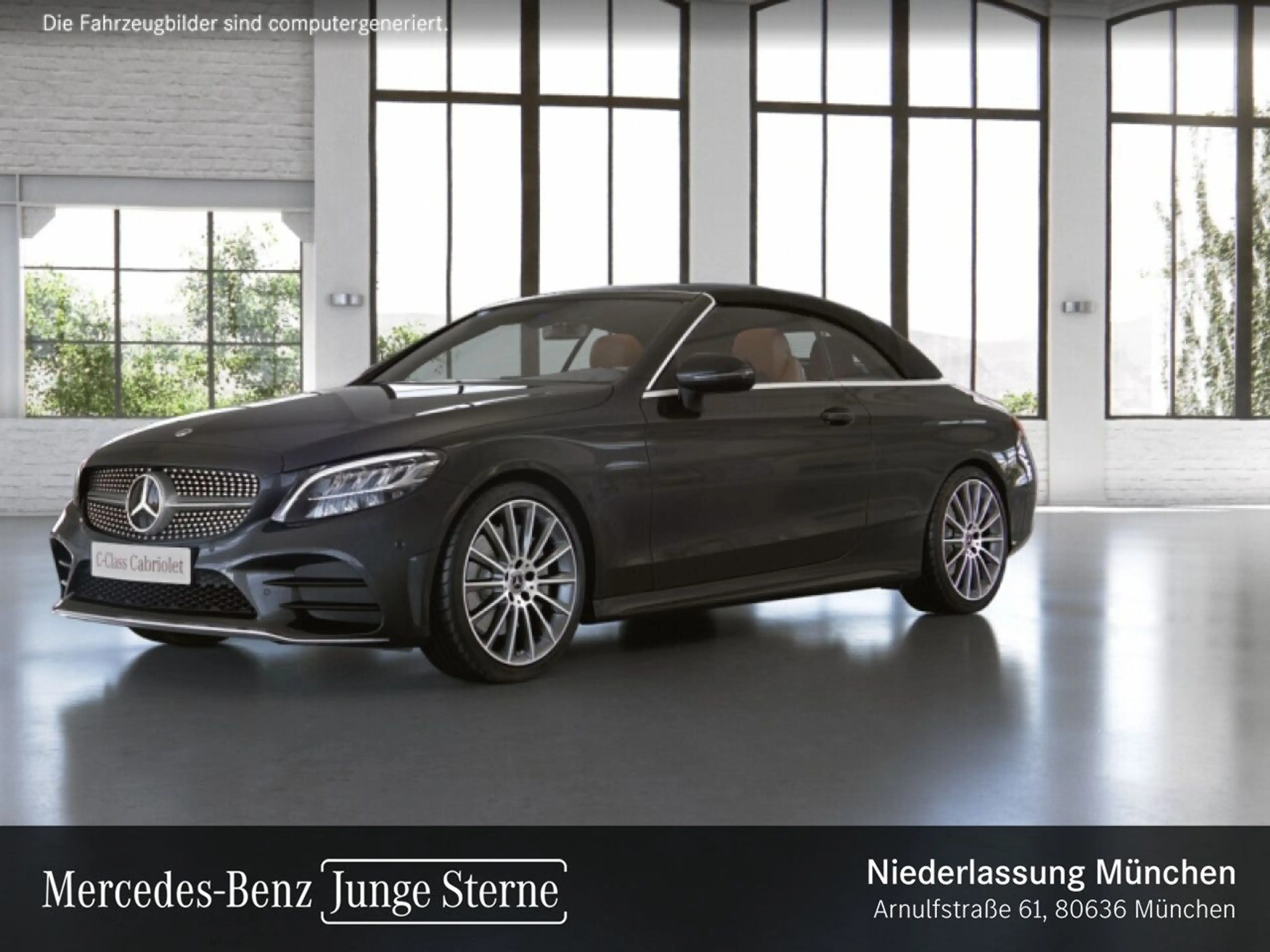 Mercedes-Benz C 400 Cabrio 4M AMG+AHK+LED+FAHRASS+KAMERA+19"+9G — photo 14