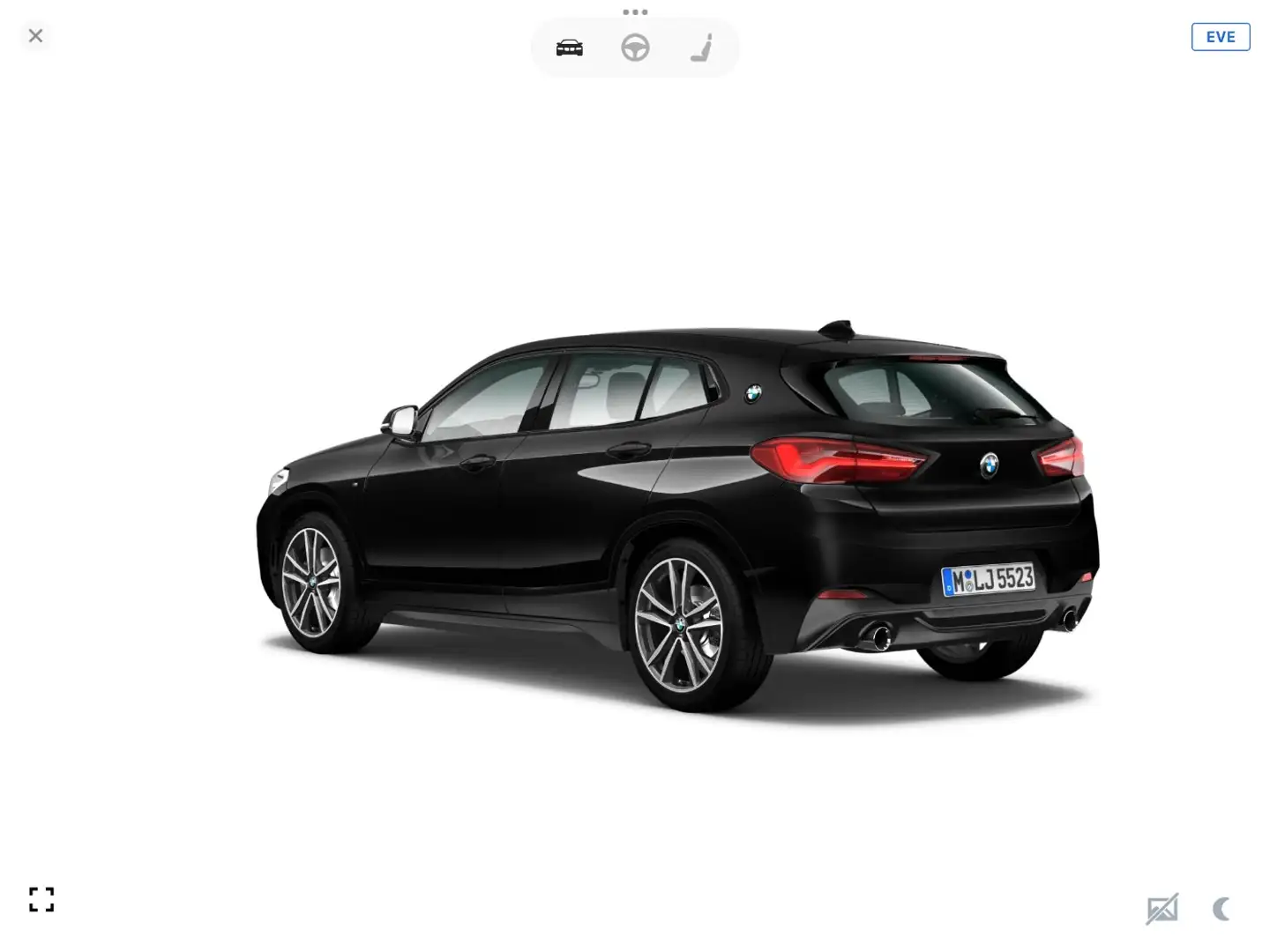 BMW X2 sDrive20i M Sport Navi*Parkassist*LED*Tempo Schwarz - 2