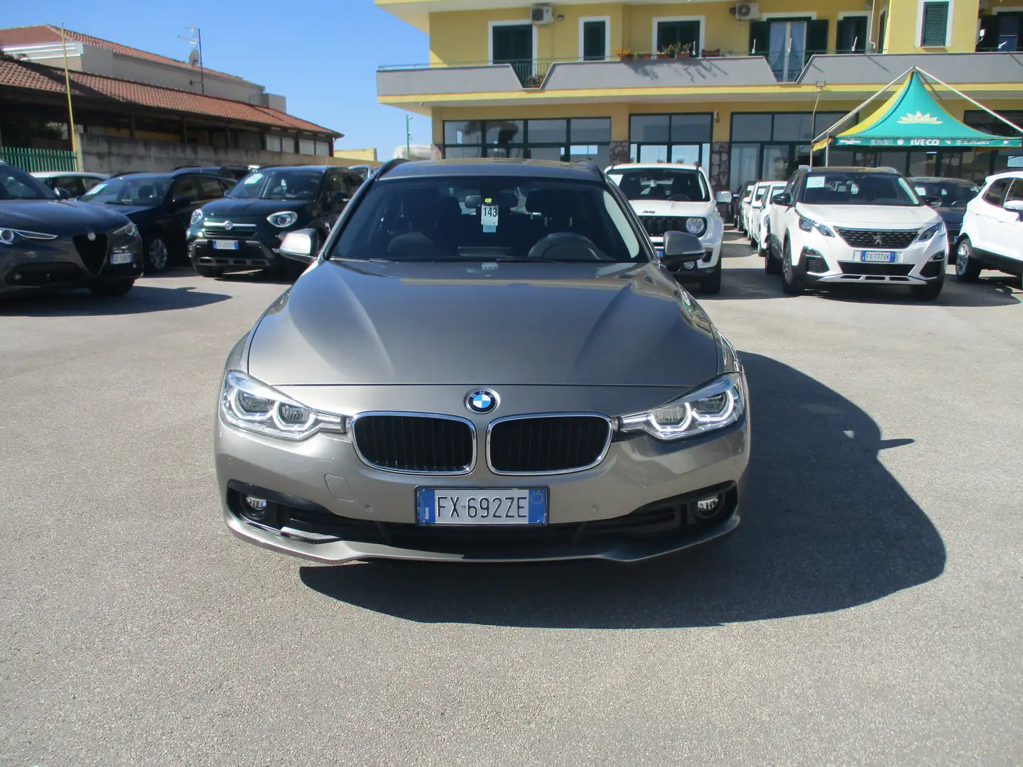 BMW 318 318 D 150CV E6D TOURING NAVIGATORE/FULL LED/PDC Grigio - 2