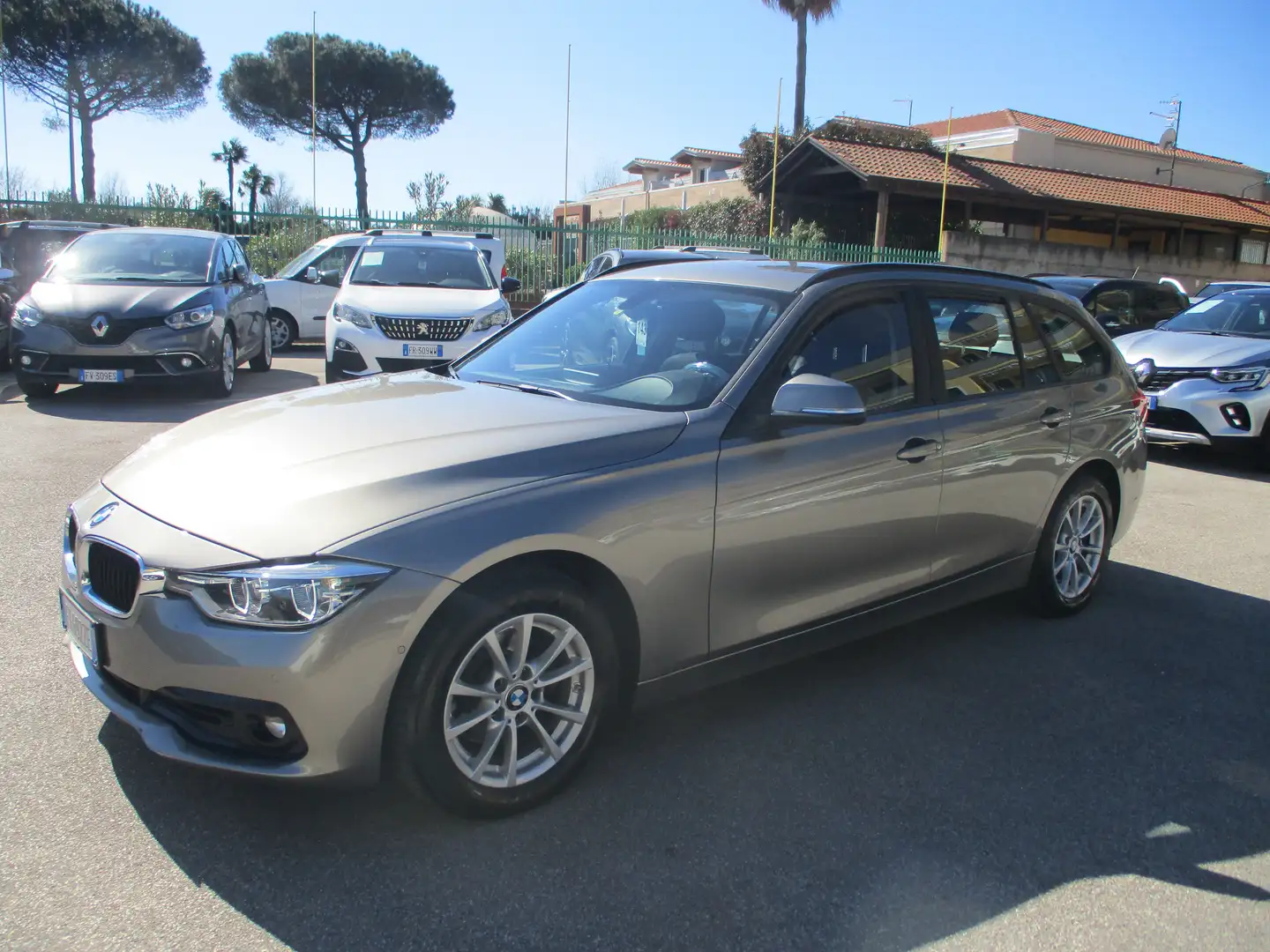 BMW 318 318 D 150CV E6D TOURING NAVIGATORE/FULL LED/PDC Grigio - 1