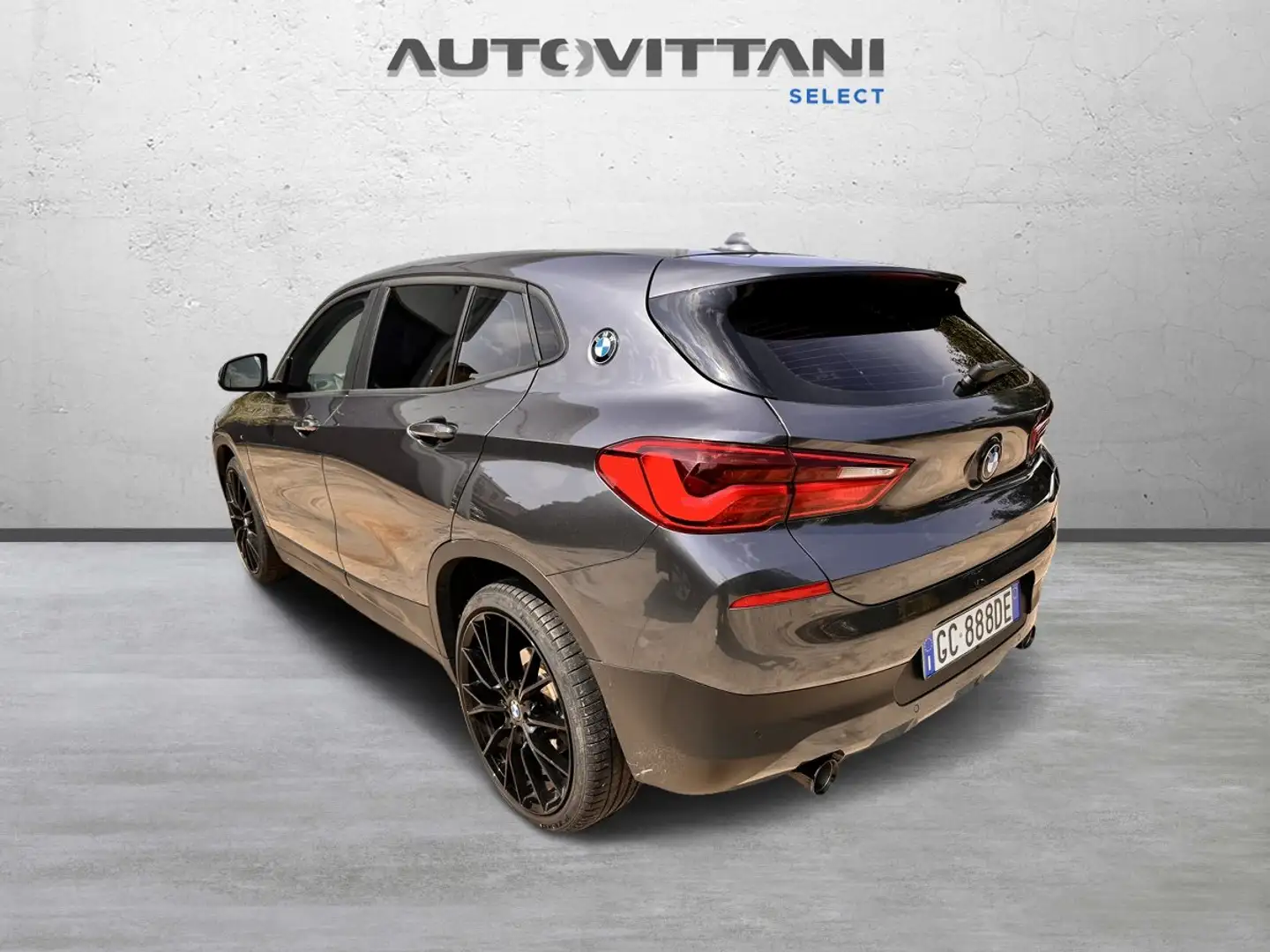 BMW X2 xdrive25d MSport X auto Grigio - 2