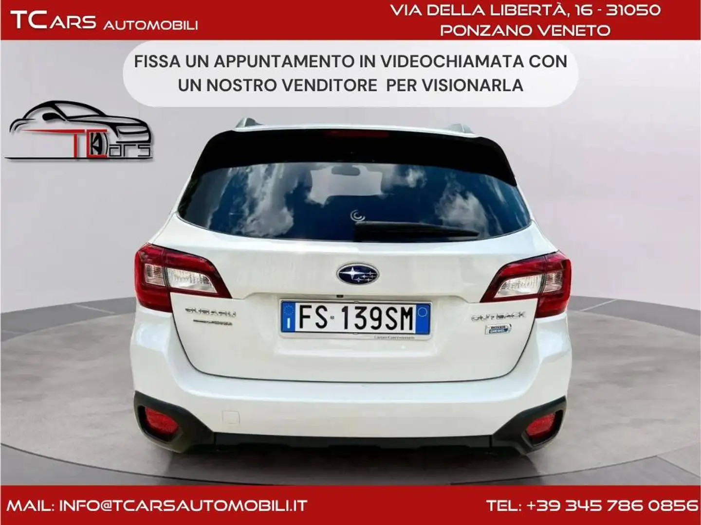 Subaru OUTBACK OUTBACK AUTOMATICA 3 ANNI GARANZIA TOP Bianco - 1