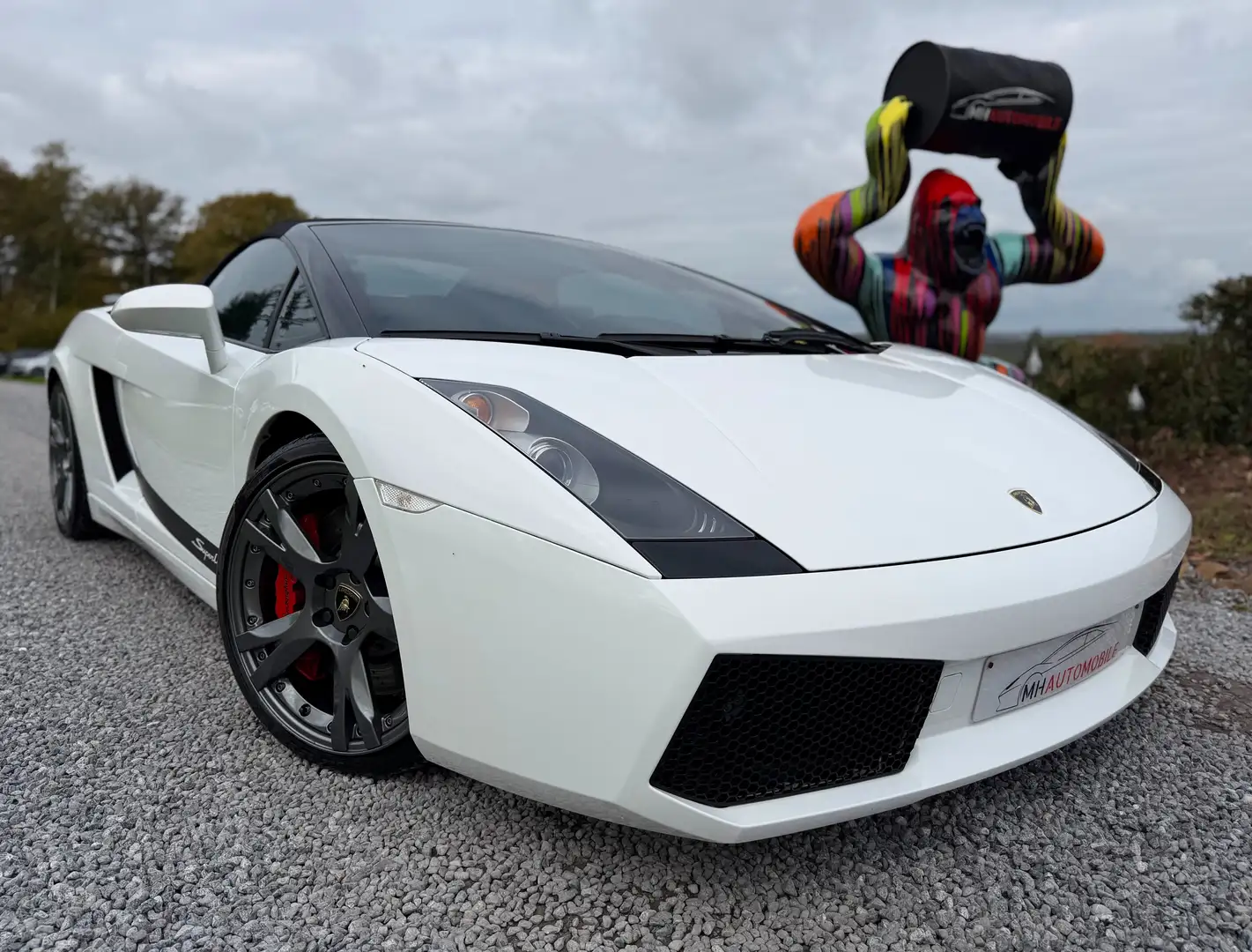 Lamborghini Gallardo Spyder 5.0i V10 40v Blanc - 2