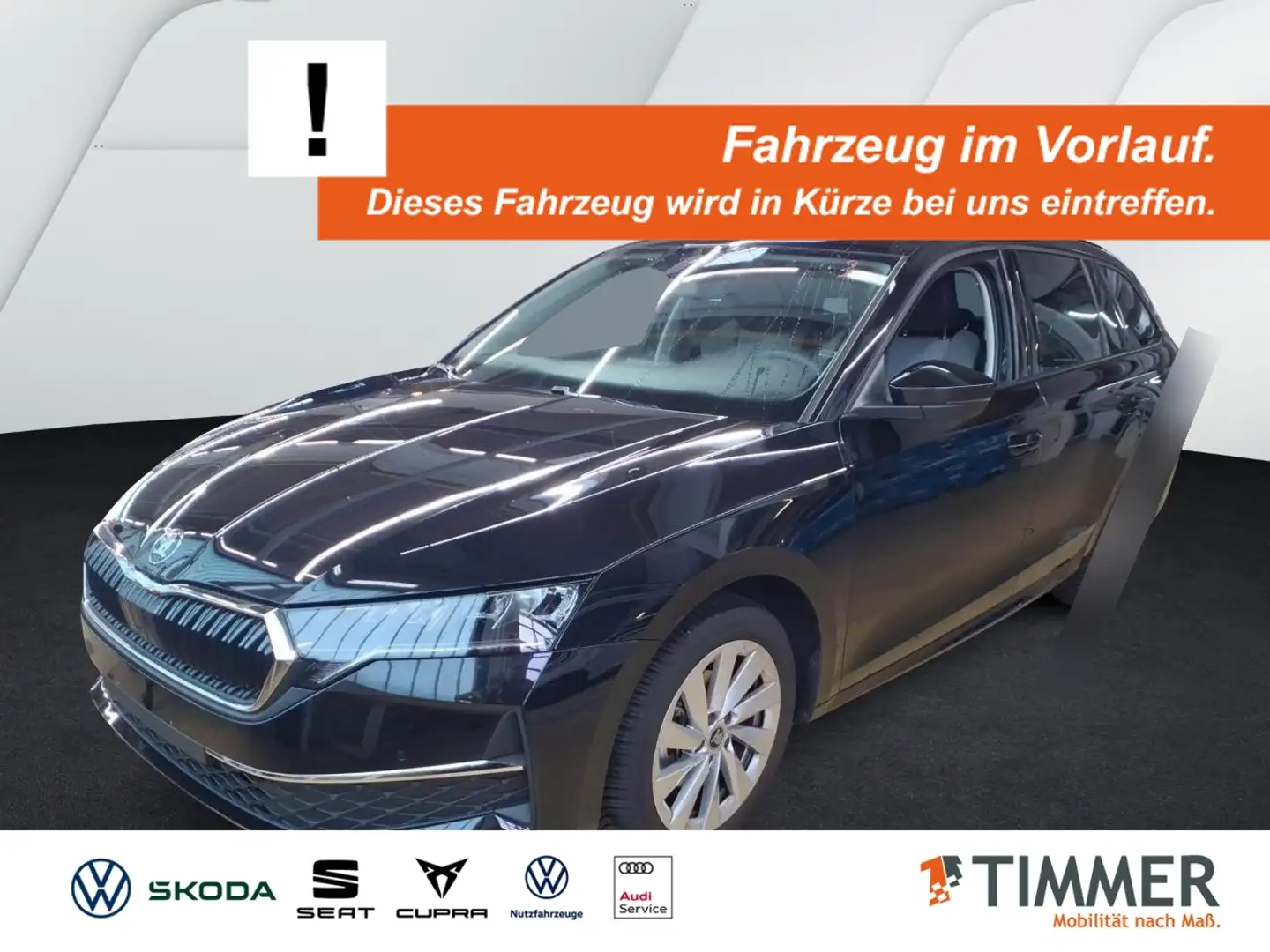 Skoda Octavia Combi 1.5 eTSI DSG SELECTION *LED *ACC *RKAM *NAV Schwarz - 1