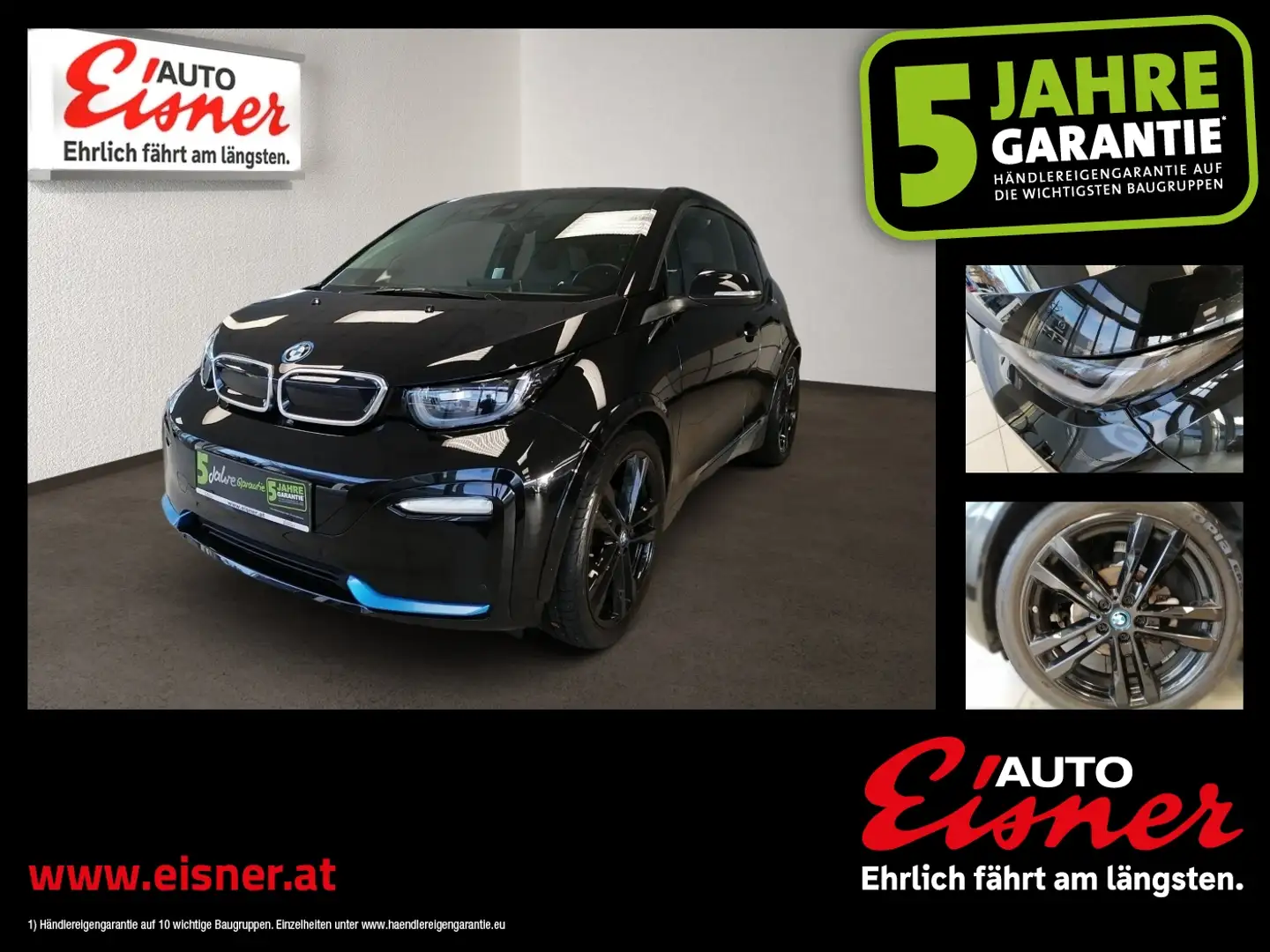 BMW i3 Elektro S94 AH Zwart - 1