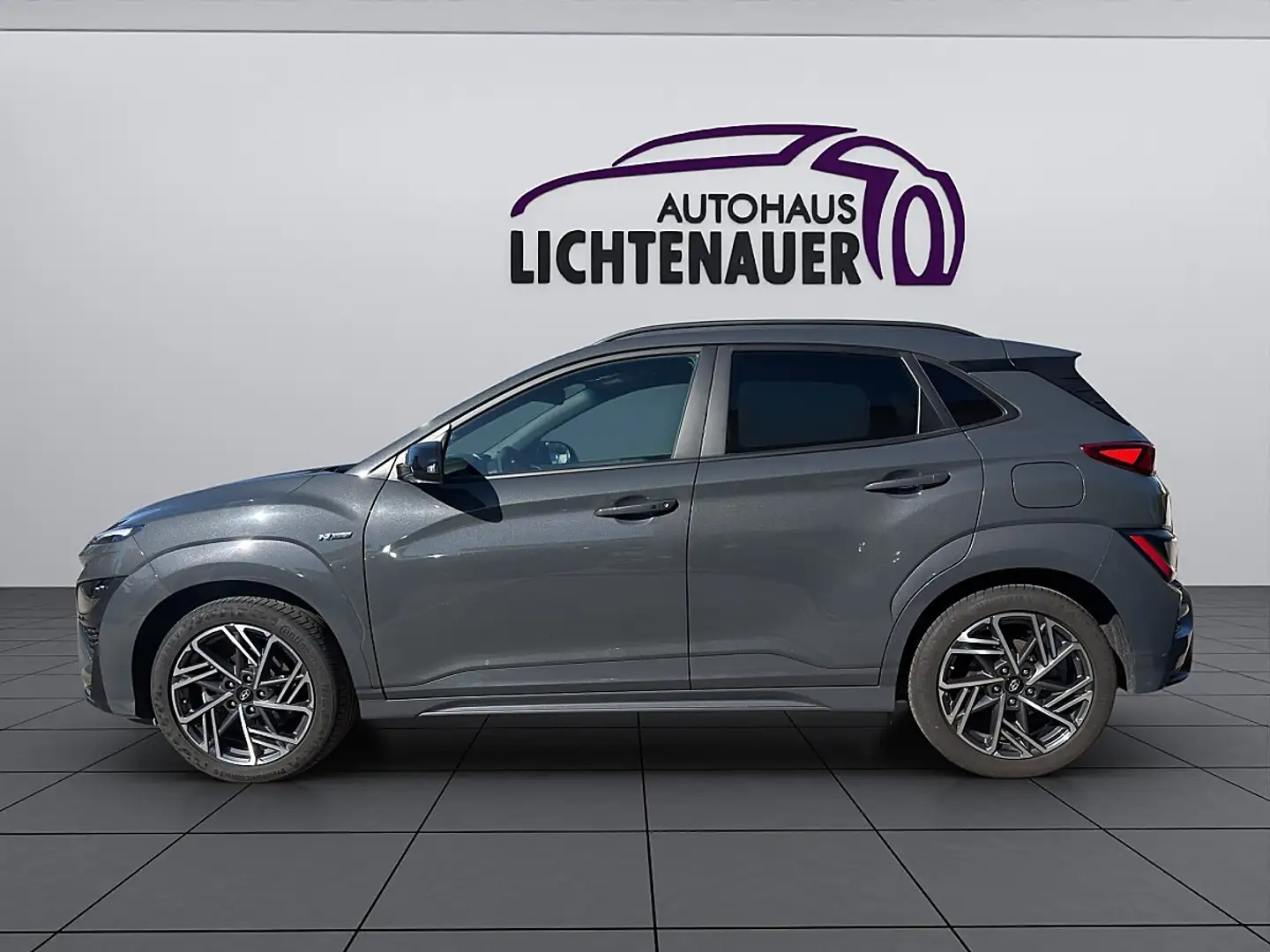 Hyundai KONA Kona 1,0 T-GDi 48V 2WD N-Line Grau - 2