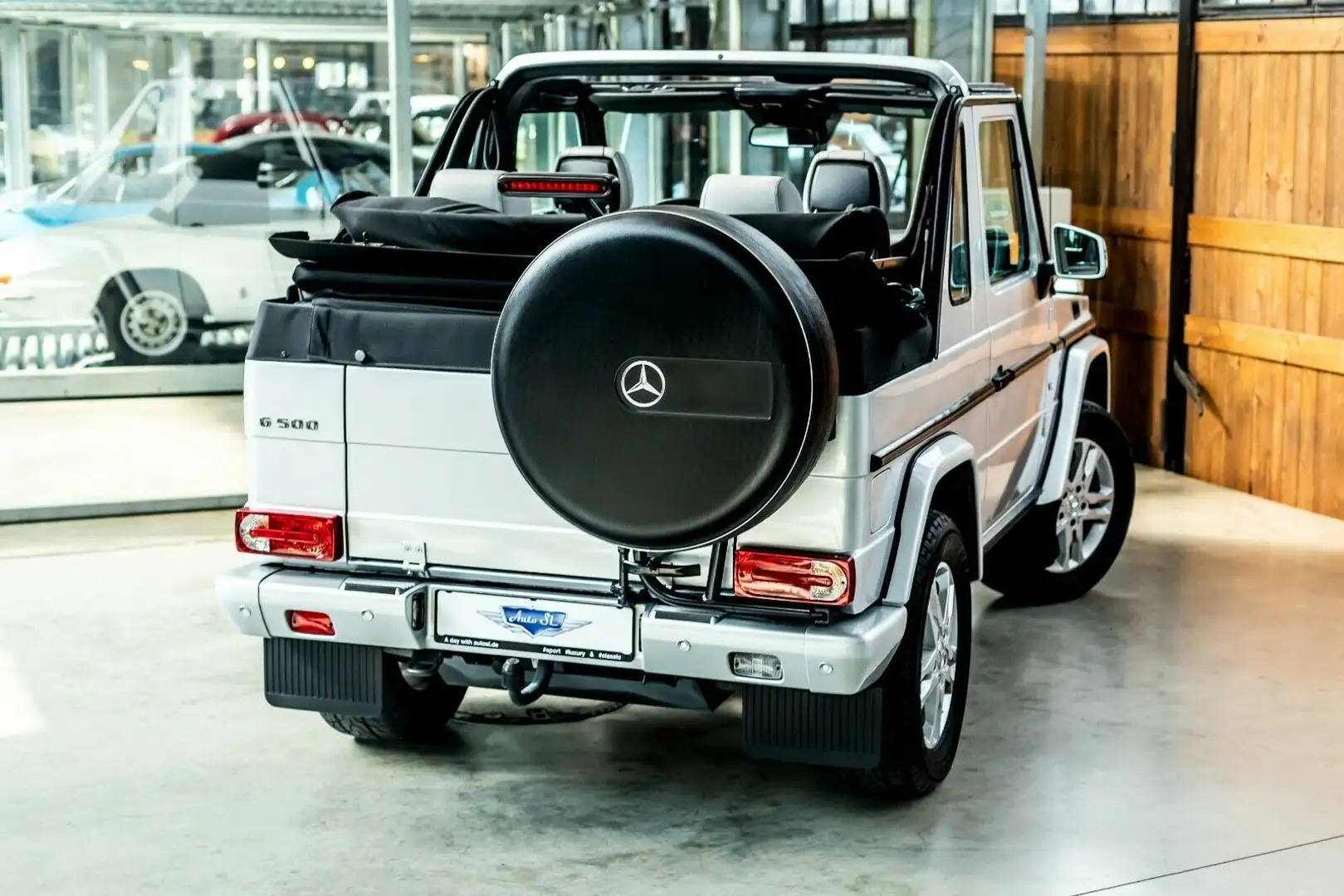 Mercedes-Benz G 500 DESIGNO G Modell Cabrio Silber - 2