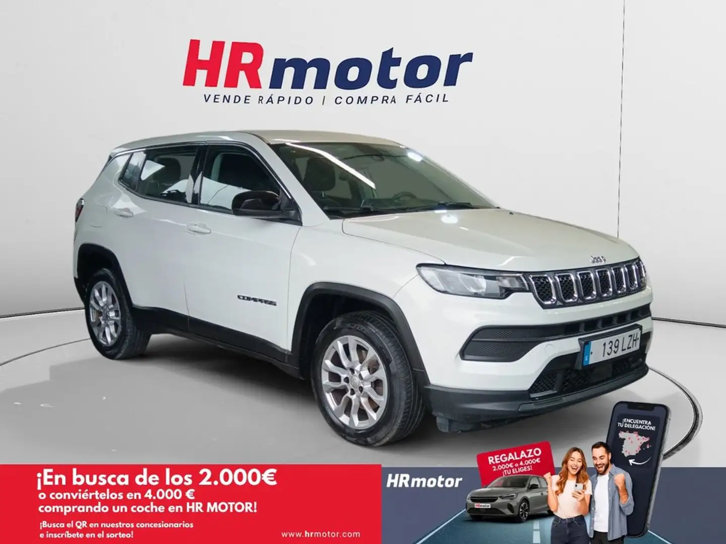 Jeep Compass Longitude FWD Blanc - 1
