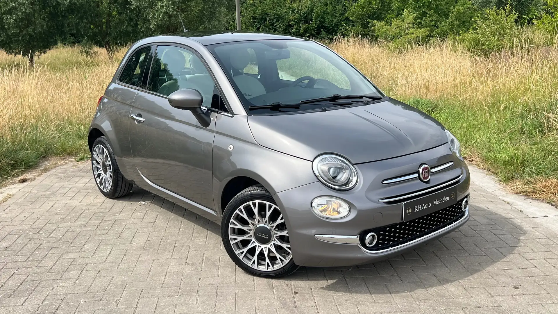 Fiat 500 1.2i STAR Edition AUTOMAAT CARPLAY EURO 6 GARANTIE Gris - 1