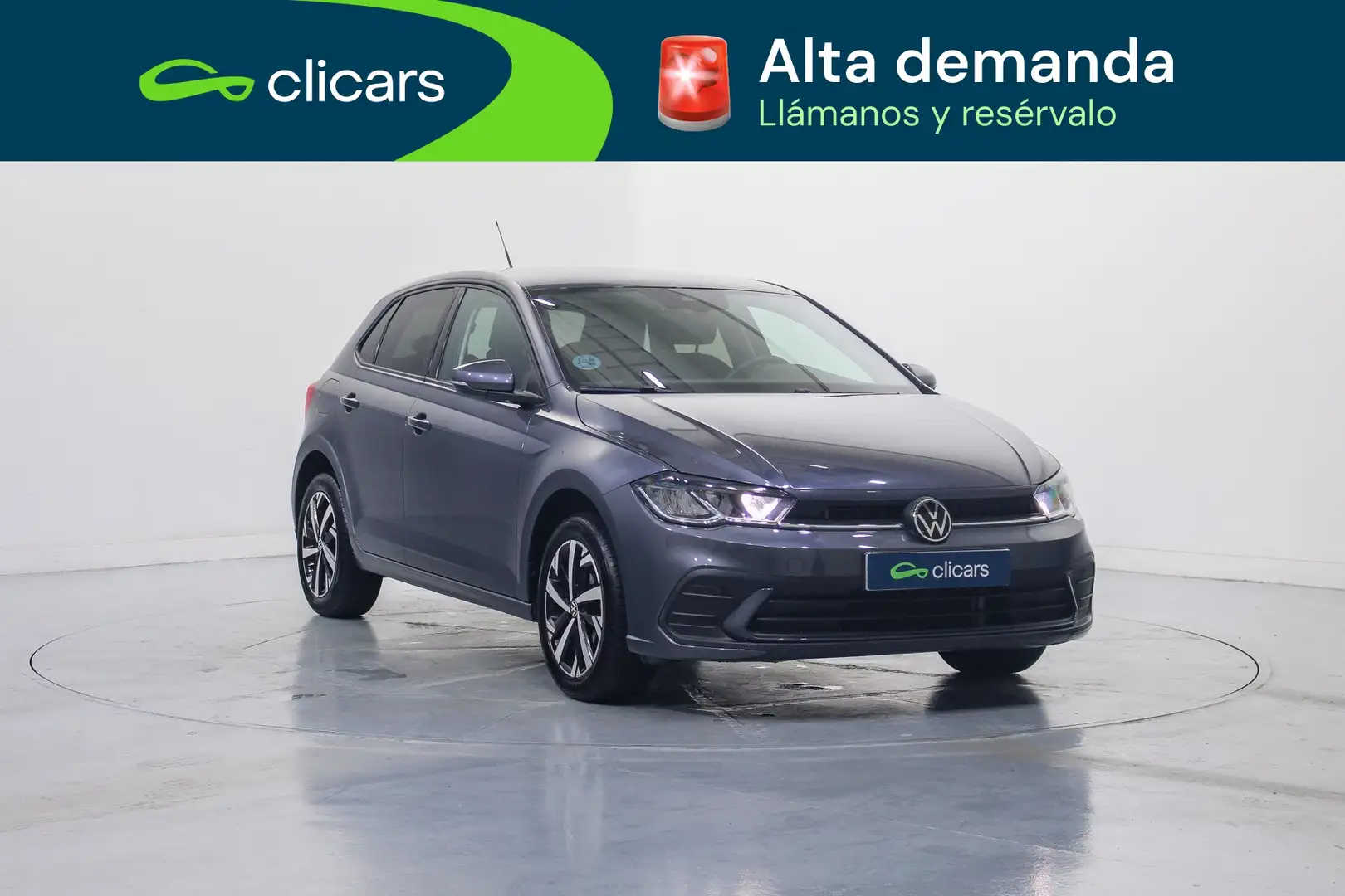 Volkswagen Polo 1.0 TSI Mas 70kW Gris - 2