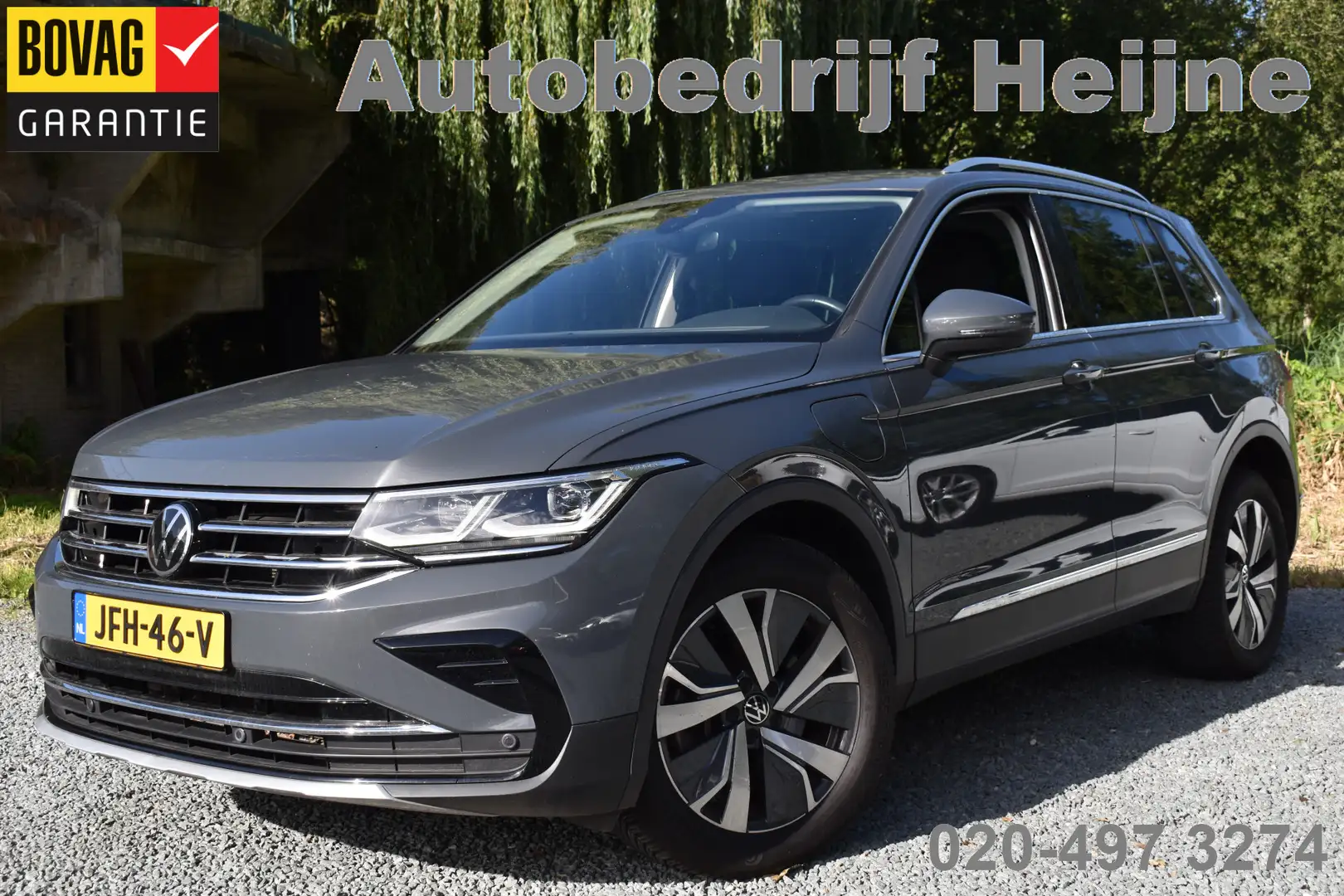 Volkswagen Tiguan 245PK DSG eHybrid ELEGANCE VIRTUAL/NAVI/IQ-LIGHT Grijs - 1