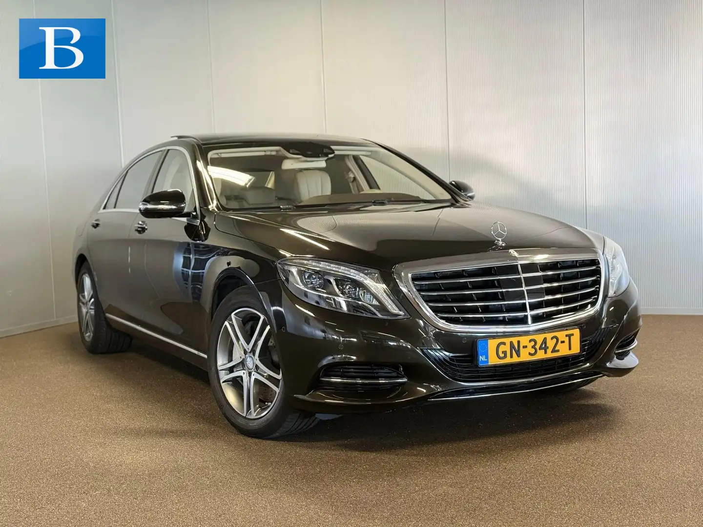 Mercedes-Benz S 500 Plug In Hybrid Lang-PANORAMA-SOUND-HEAD UP-MEMORY- Brun - 1