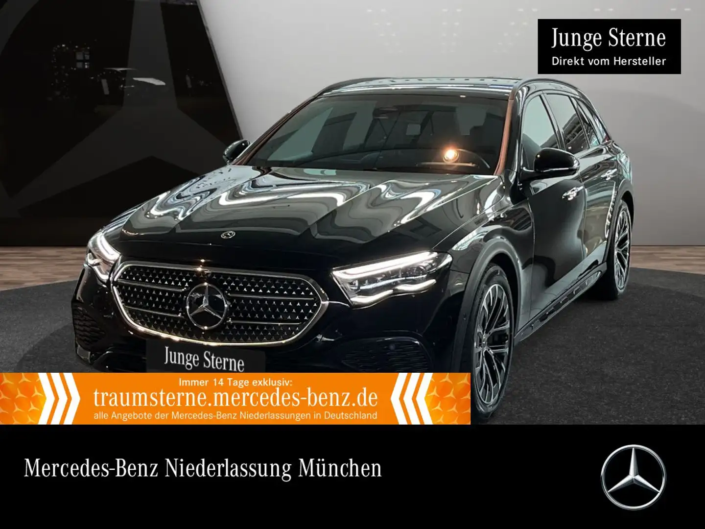 Mercedes-Benz E 300 de T 4M Avantgarde 360° Burmester Distr. PTS Schwarz - 1