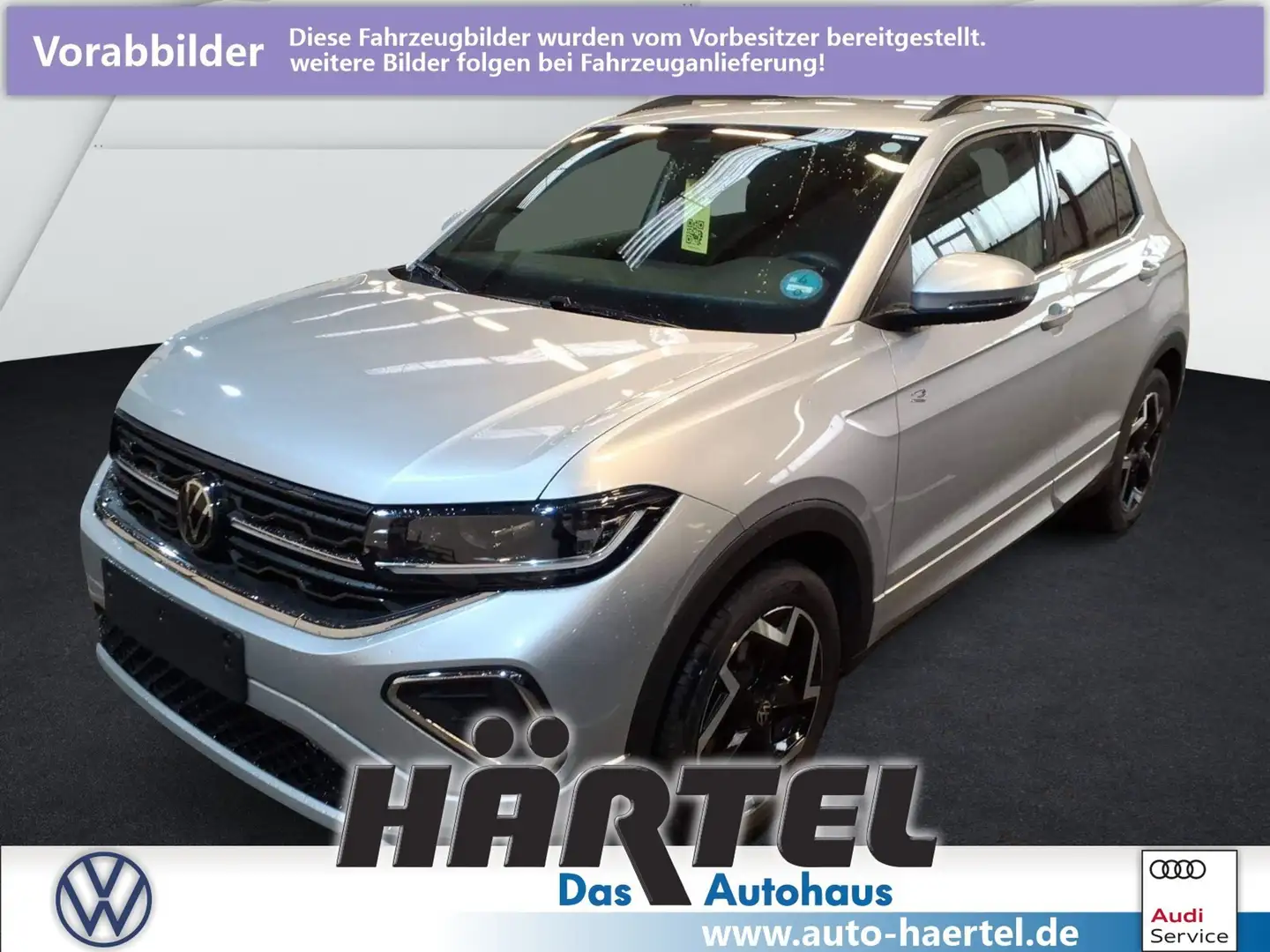 Volkswagen T-Cross R-LINE 1.5 TSI DSG (+ACC-RADAR+NAVI) LED Silber - 1