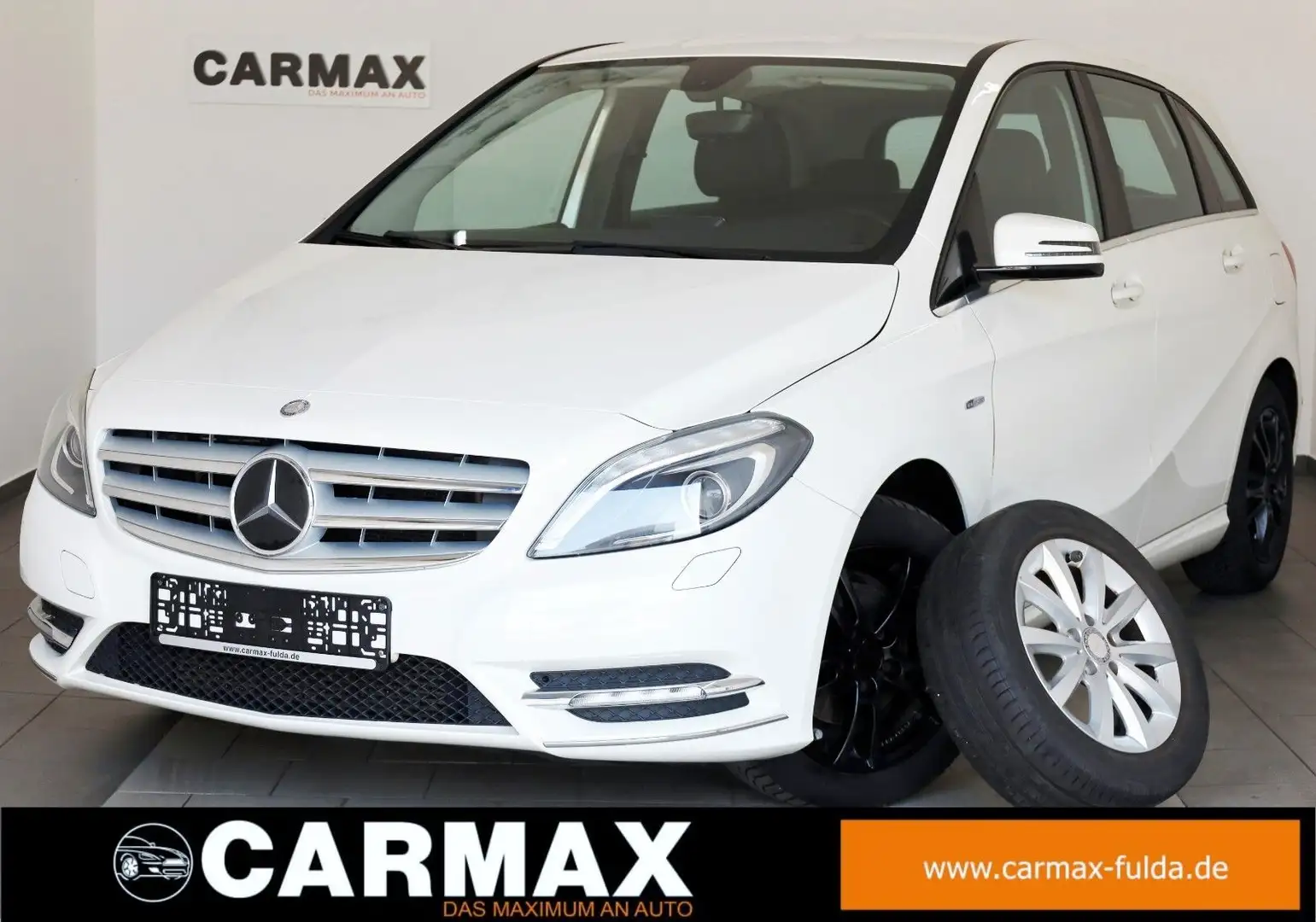 Mercedes-Benz B 180 Leder,Navi,Xenon,SH,PDC,SR+WR Weiß - 1