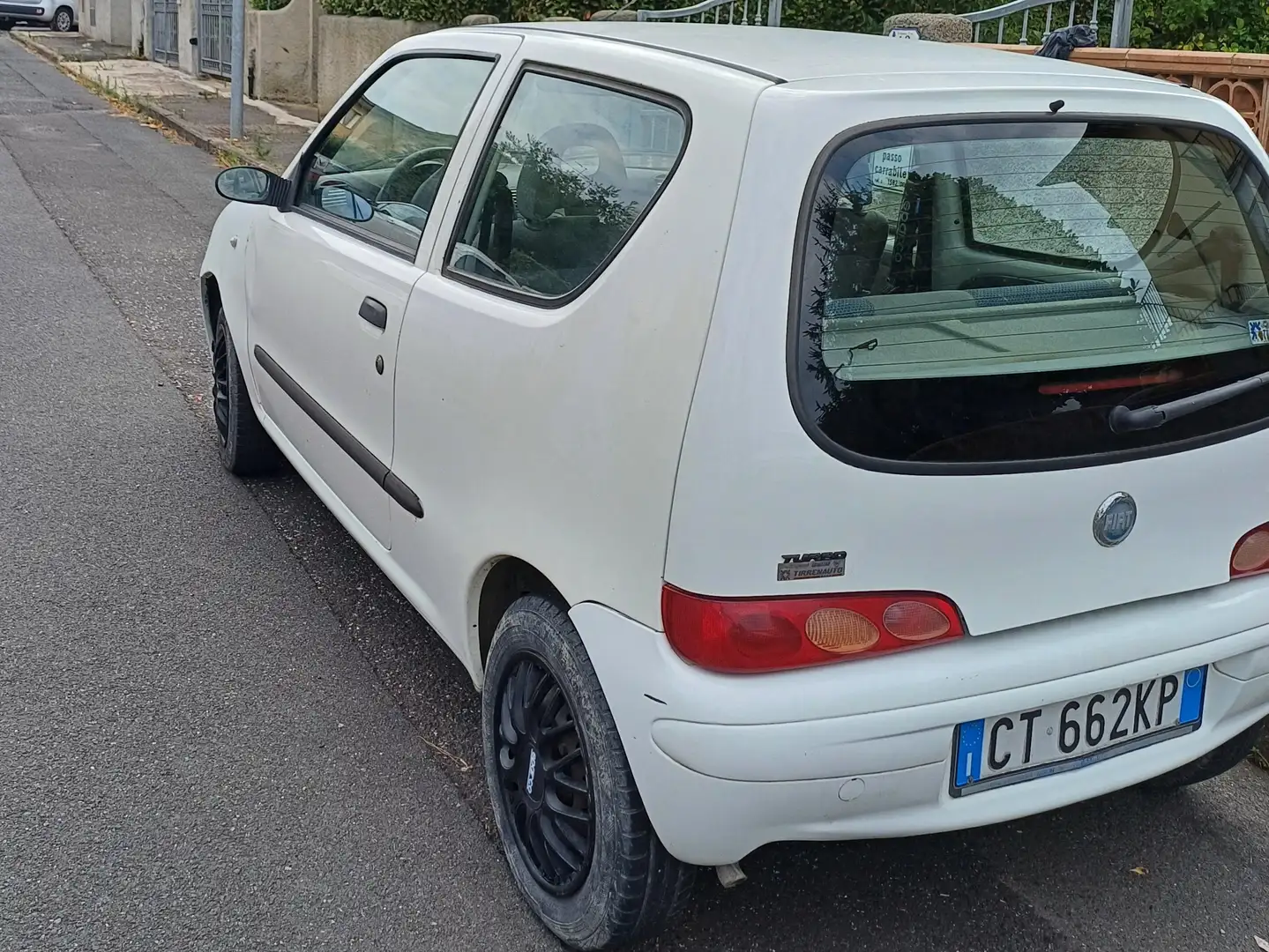 Fiat 600 1100 benzina Bianco - 2