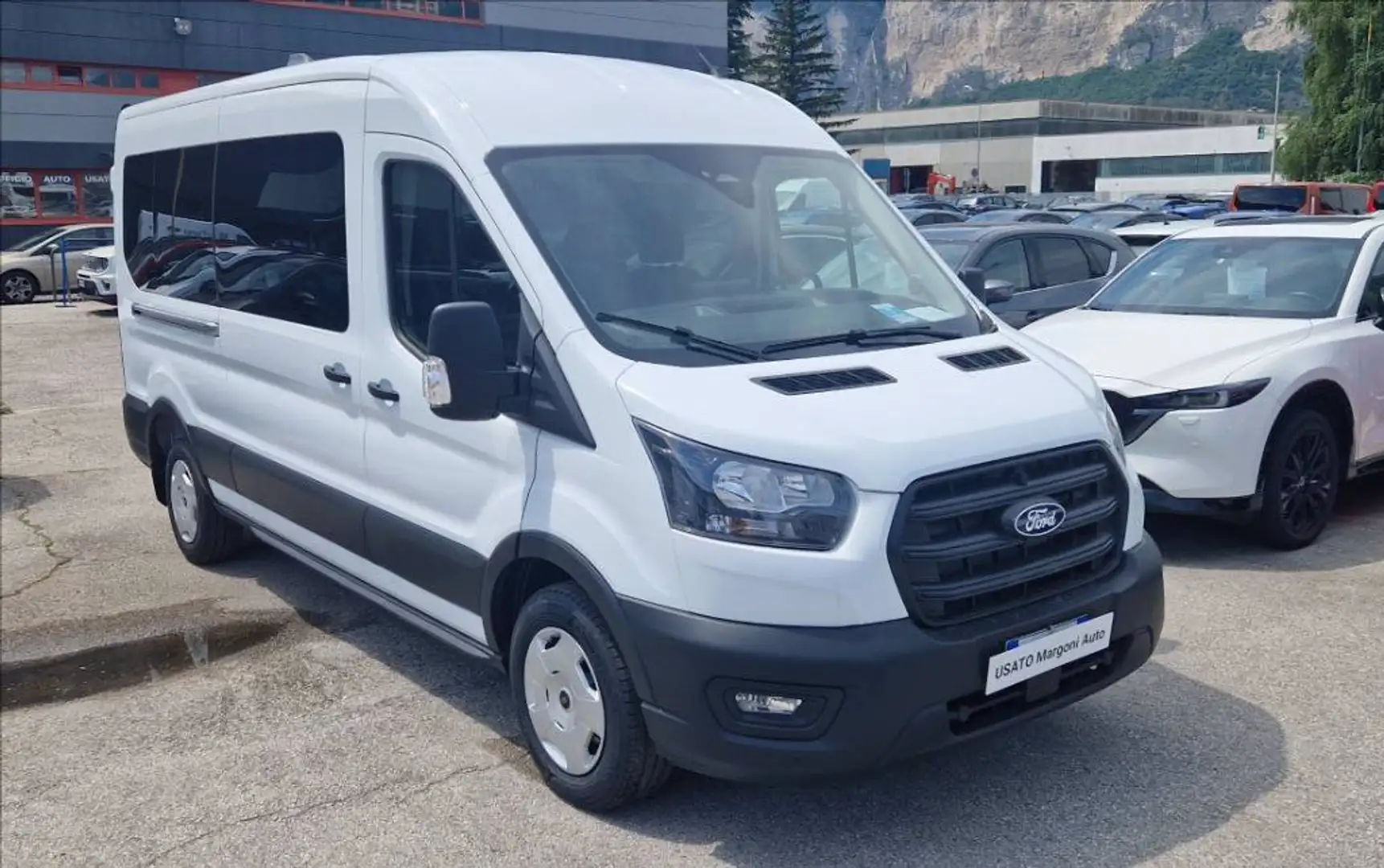 Ford Transit 350 fwd combi M1 2.0 ecoblue 150cv trend L3H2 auto Bianco - 1