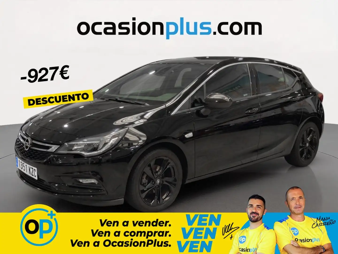 Opel Astra 1.4T S/S Dynamic 125 Negro - 1