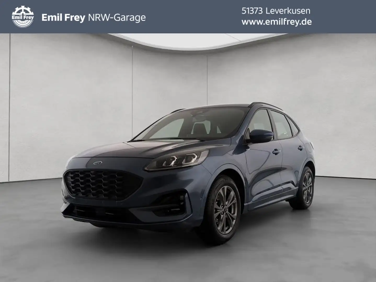 Ford Kuga 1.5 EcoBoost ST-LINE AHK+TECHNO-PAKET Bleu - 1