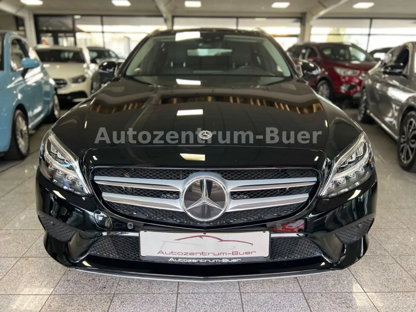 Mercedes-Benz C 300 T de Unfallfrei/Hybridbatterie NEU bei MB! Negro - 1