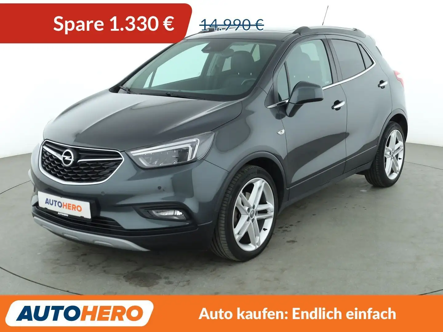 Opel Mokka X 1.4 Turbo Ultimate Start/Stop*NAVI*CAM*SHZ* Gris - 1