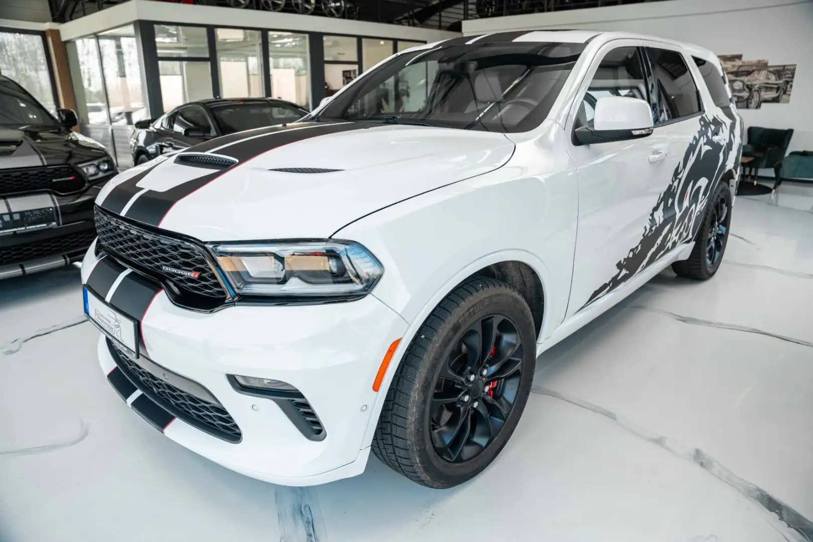Dodge Durango 5,7 GT HEMI LPG BRC NAVI 6 SITZ 4x4 VOLL Alb - 1