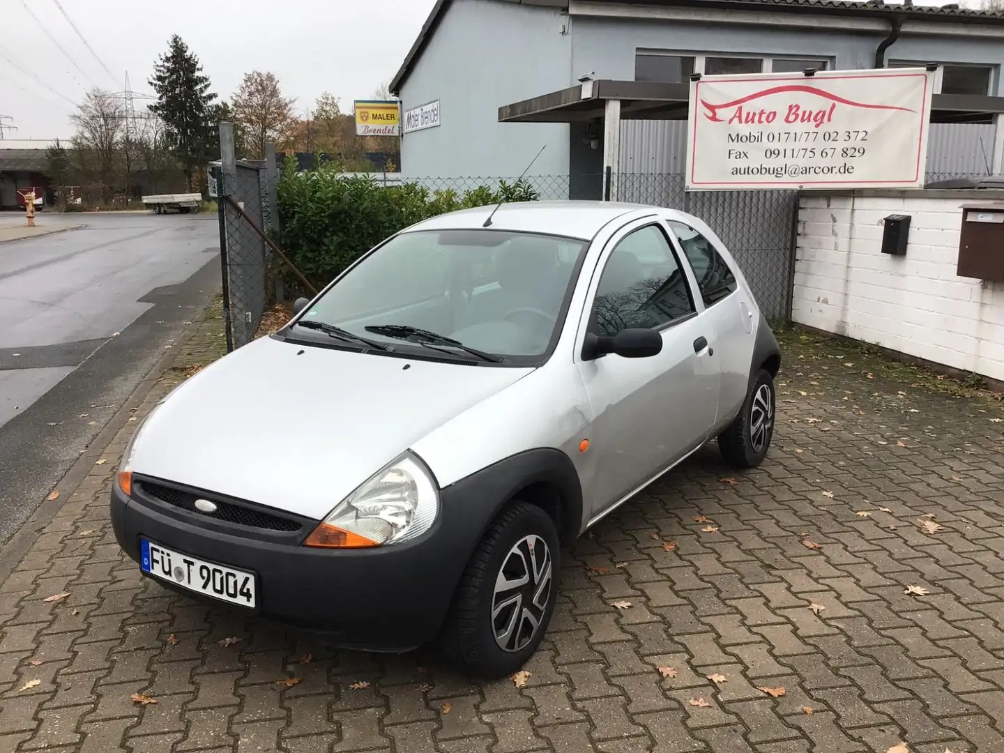 Ford Ka/Ka+ 1.3 44kW Finesse TÜV = 04/2026 Silber - 1