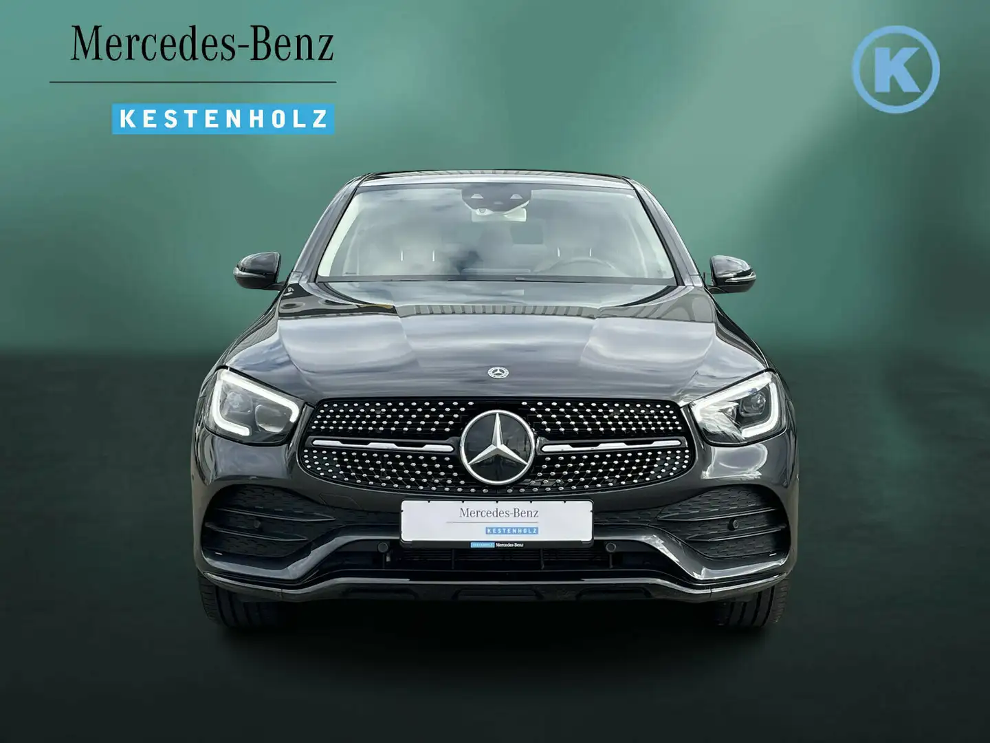 Mercedes-Benz GLC 300 GLC 300 4M Coupé AMG+ABC+MEMORY+BURME+NIGHT+MLED Grau - 2