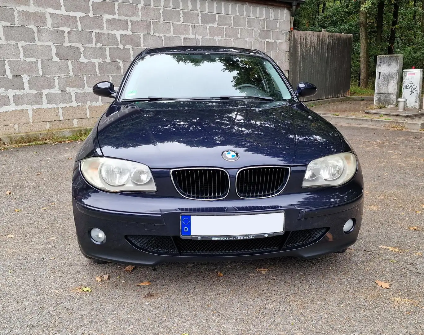 BMW 116 1er 116i (Klima/PDC/Alu) in gutem Zustand Blau - 1